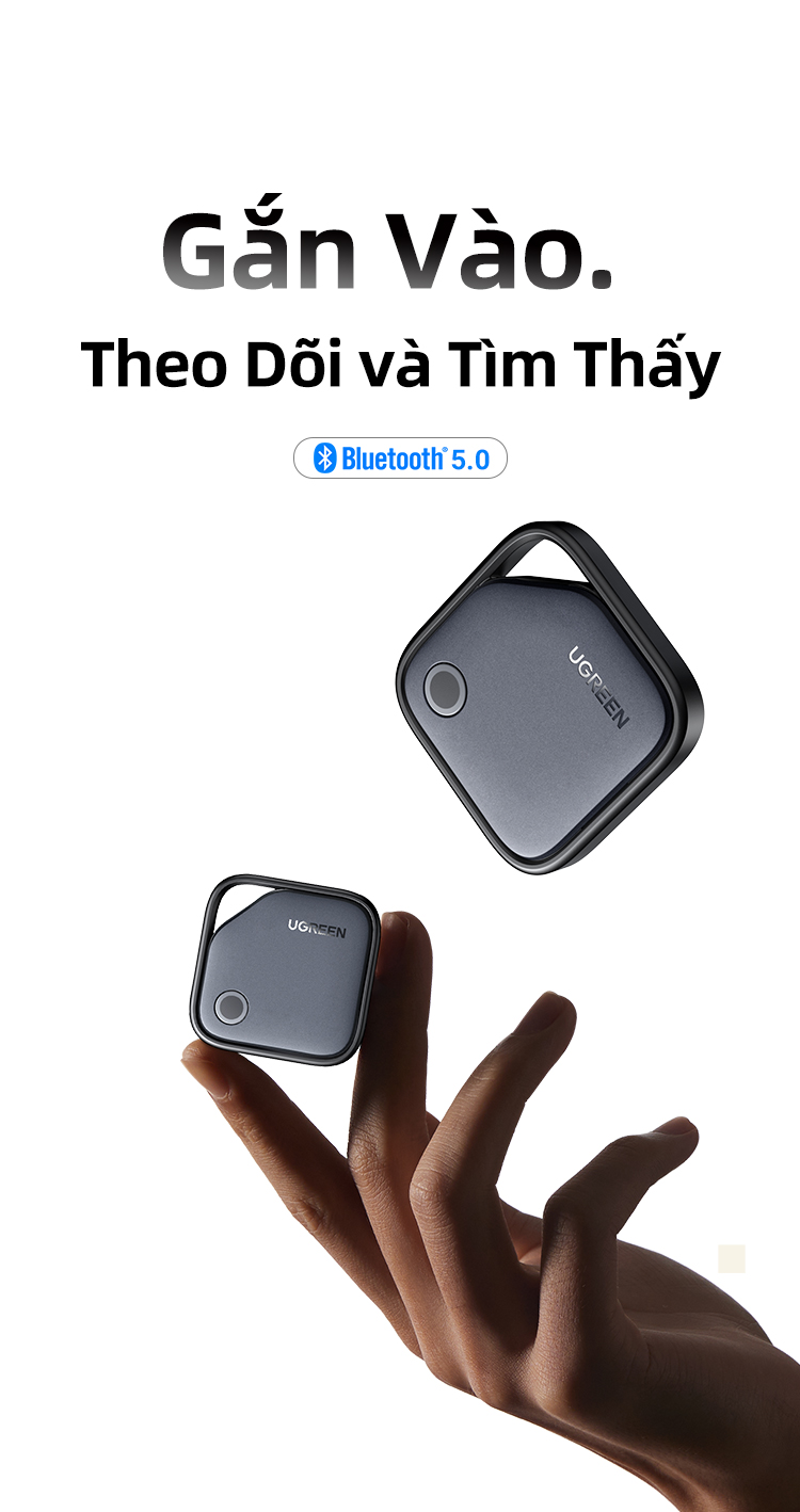Ugreen Thẻ Thông Minh Định Vị Thông Minh Chống Mất Bluetooth5.0 Finder Airtag Theo Dõi Finder Định Vị cho iPhone 18 PM – ảnh mô tả chi tiết 1