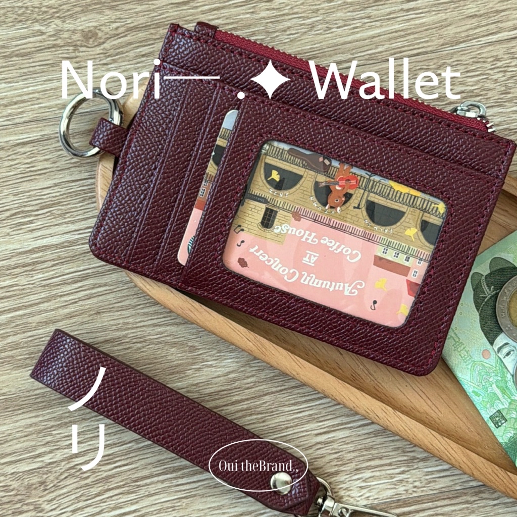[ Bản Mới 2026 ] 𝗡𝗼𝗿𝗶 のり 𝗜𝗗 𝗖𝗮𝗿𝗱 𝗪𝗮𝗹𝗹𝗲𝘁 - Ví Card Mini Tặng Keychain ...