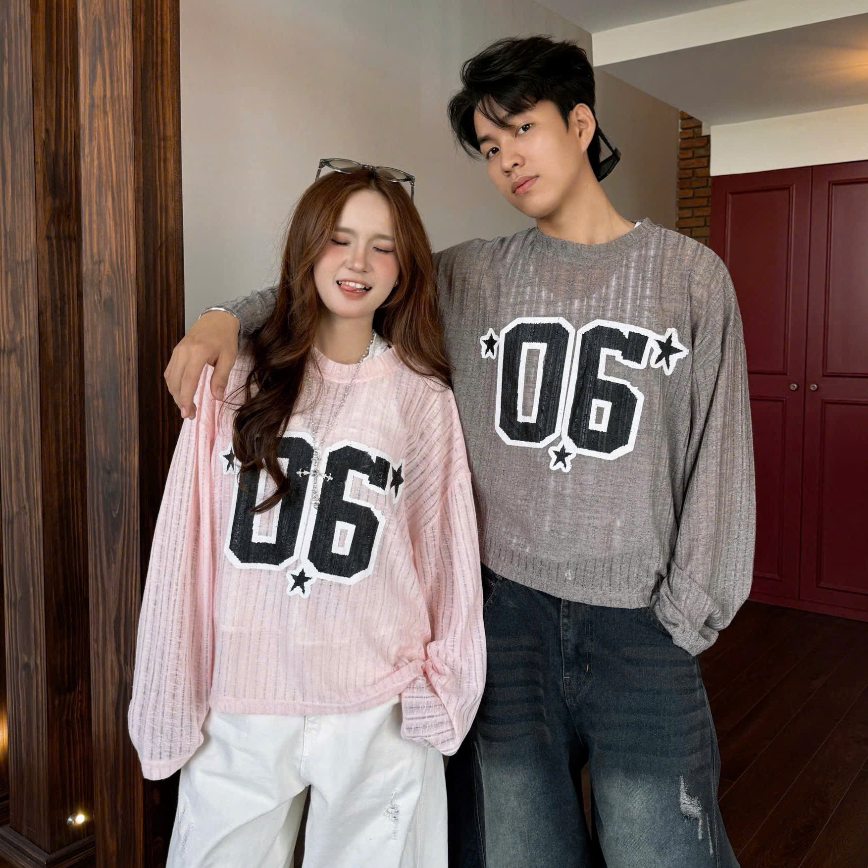 [SẢN PHẨM MỚI] Áo Thun Tay Dài 06 Cotton Rách Long Sleeve Unisex Boxy ...