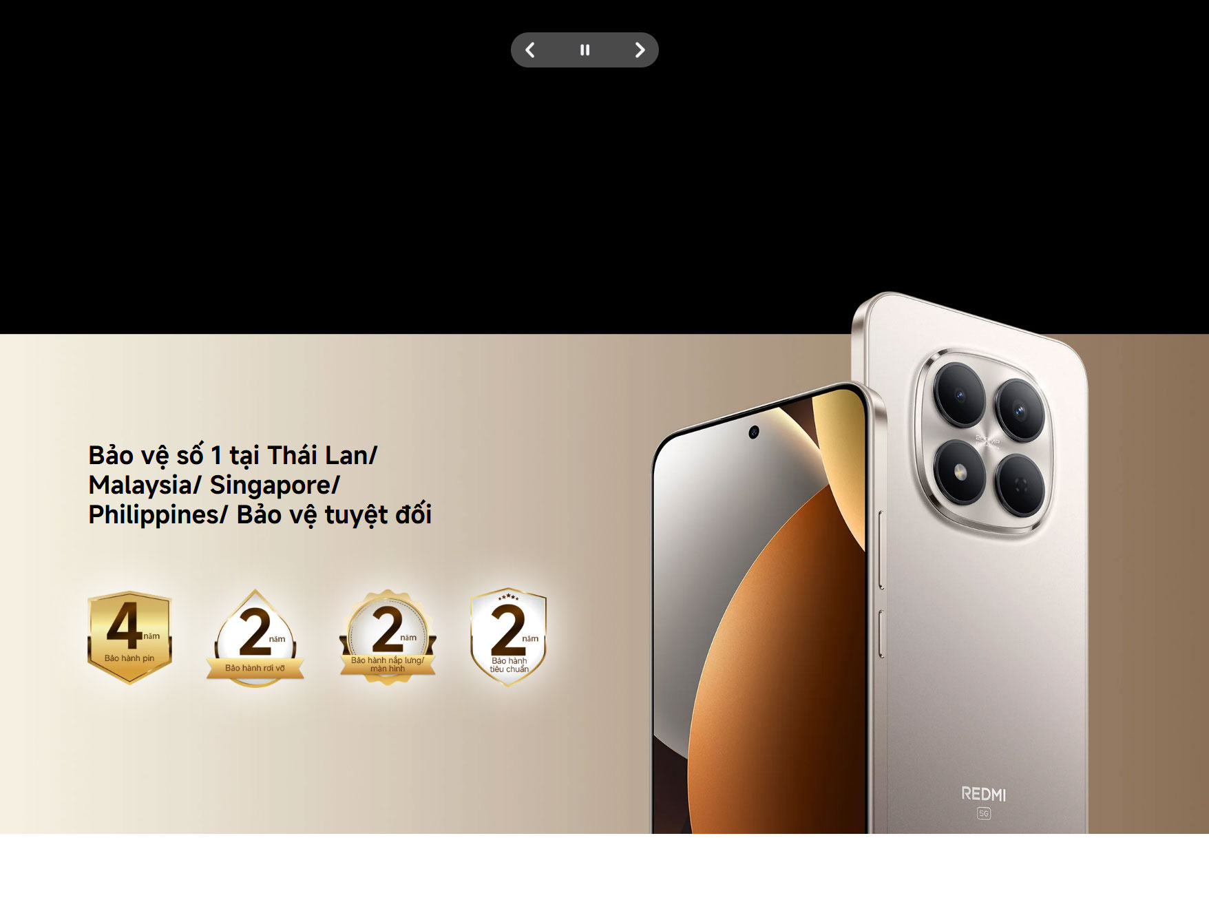 [HỎA TỐC] Điện Thoại Xiaomi Redmi Note 15 Pro 5G 8GB 256GB Chính Hãng BH 18 Tháng – ảnh mô tả chi tiết 7