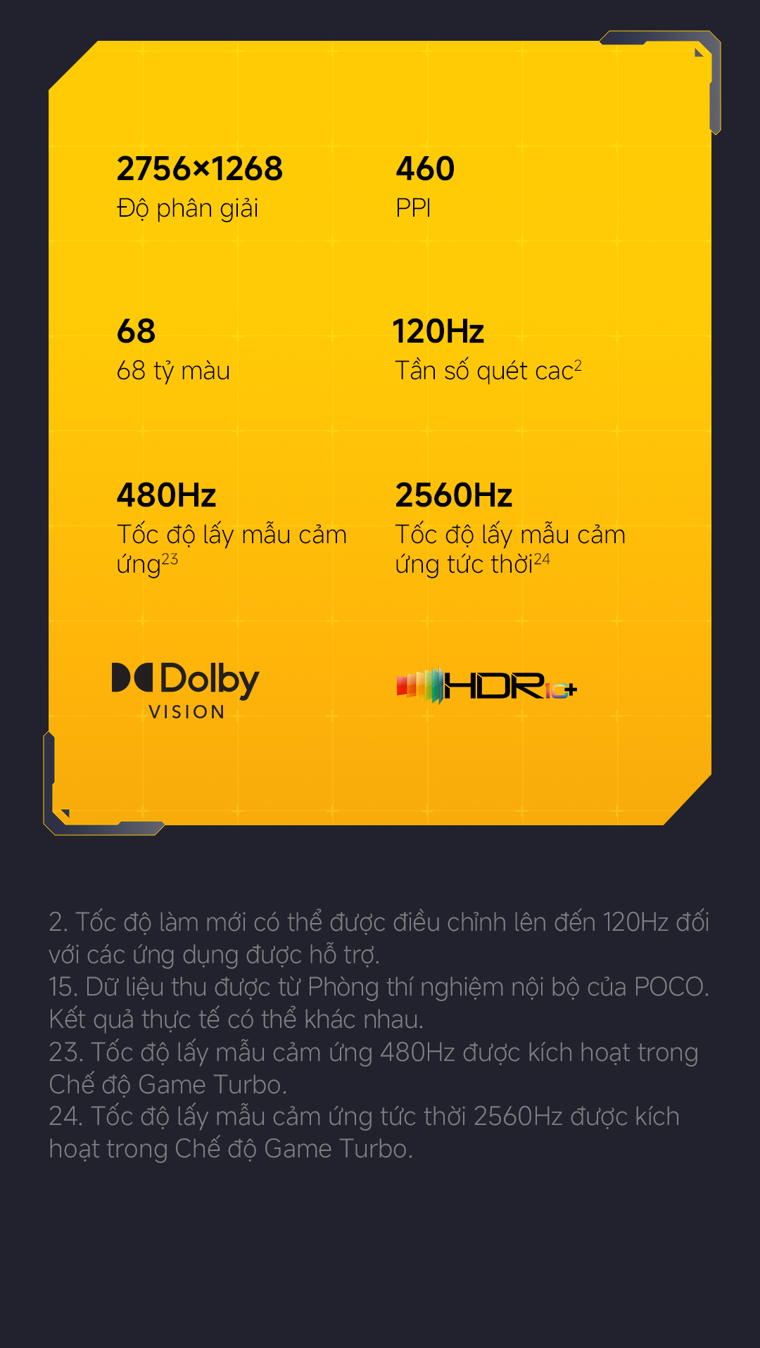 Điện thoại thông minh Xiaomi POCO X8 PRO| Pin cực lớn 6500mAh(typ) sạc nhanh 100W| Màn hình AMOLED 1.5K 120Hz – ảnh mô tả chi tiết 12