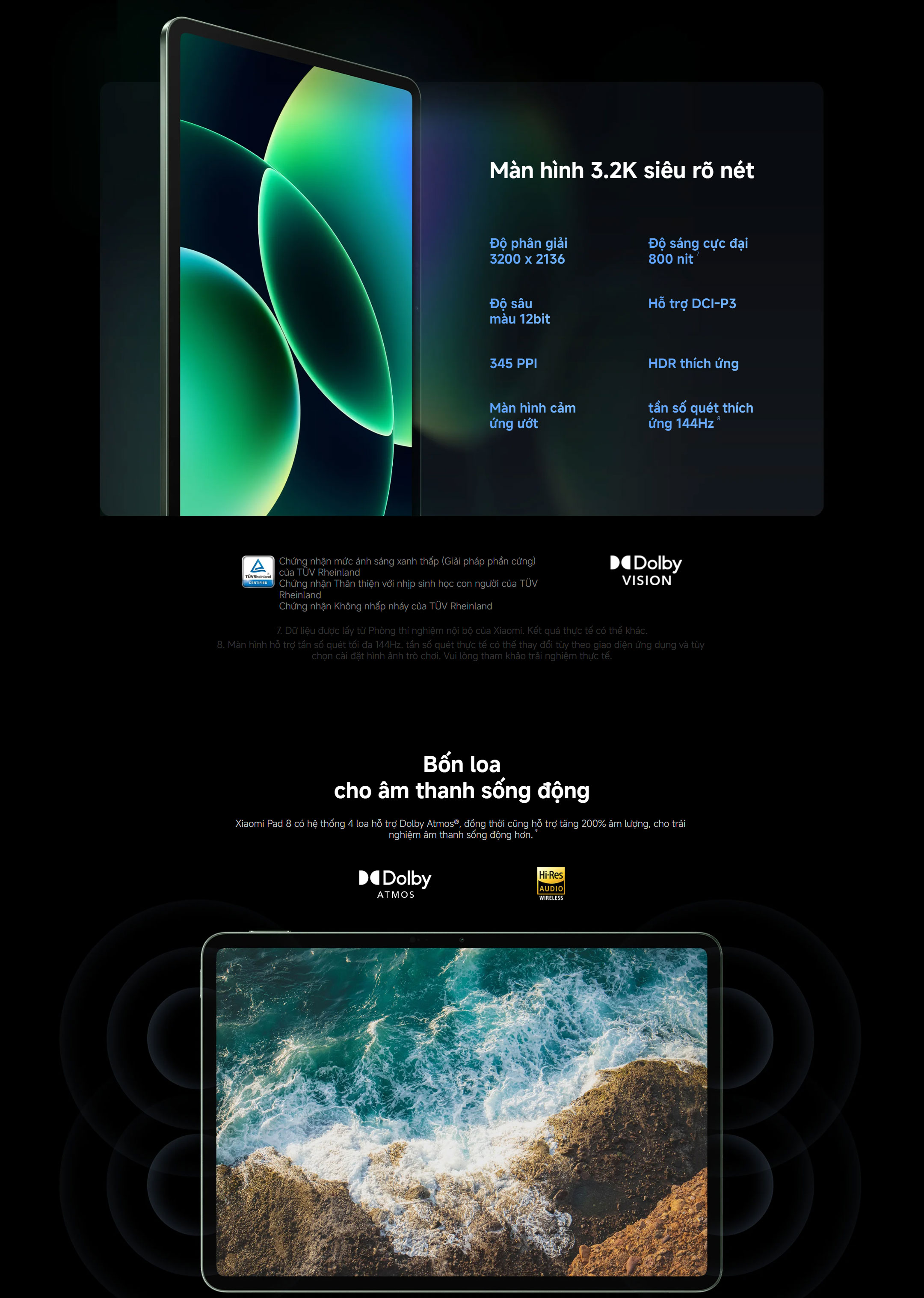 Máy Tính Bảng Xiaomi Pad 8 8GB 128GB Chính Hãng – ảnh mô tả chi tiết 6