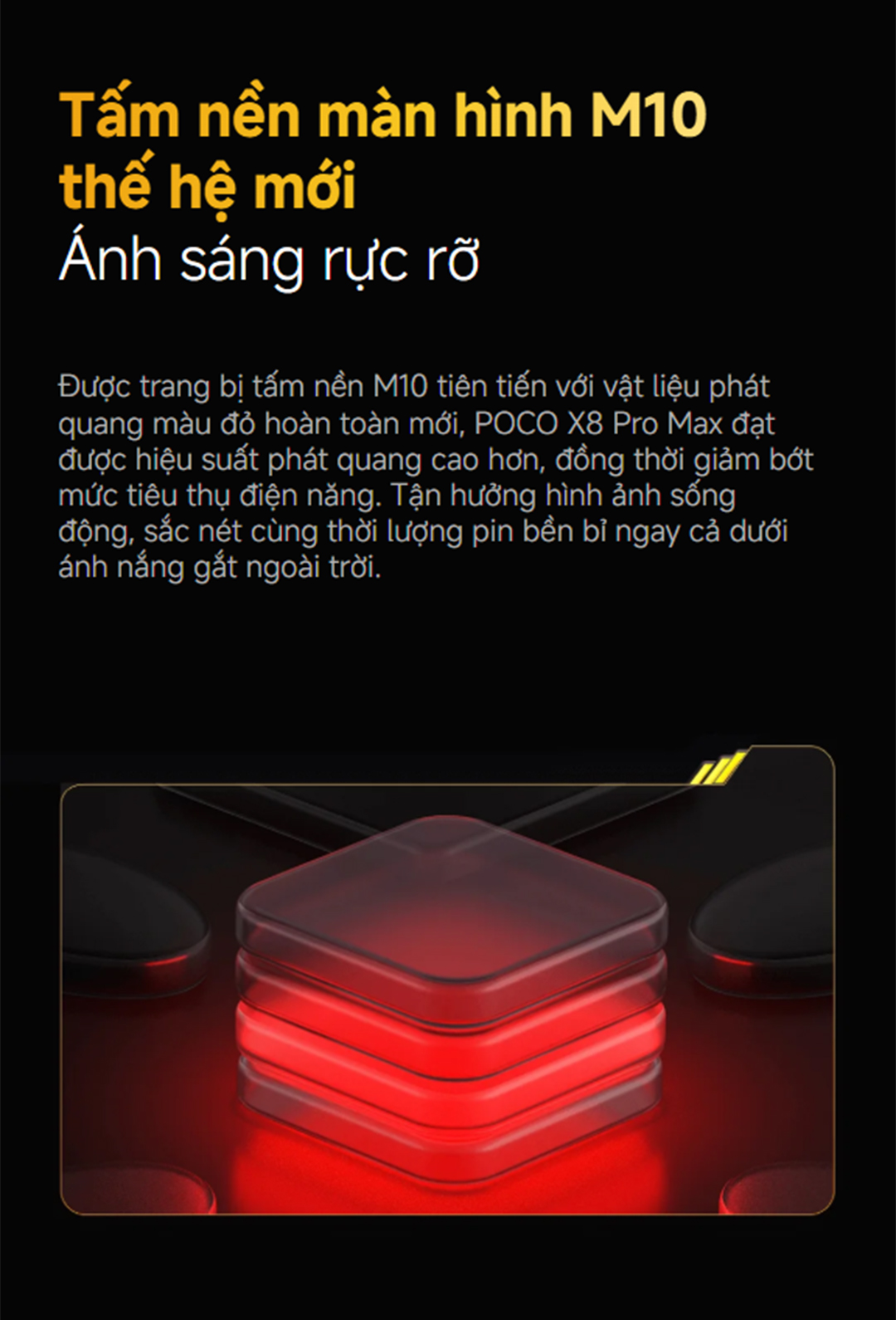 Điện thoại thông minh Xiaomi POCO X8 PRO Max | Pin cực lớn 8500mAh(typ) sạc nhanh 100W| Màn hình AMOLED 1.5K 120H – ảnh mô tả chi tiết 8
