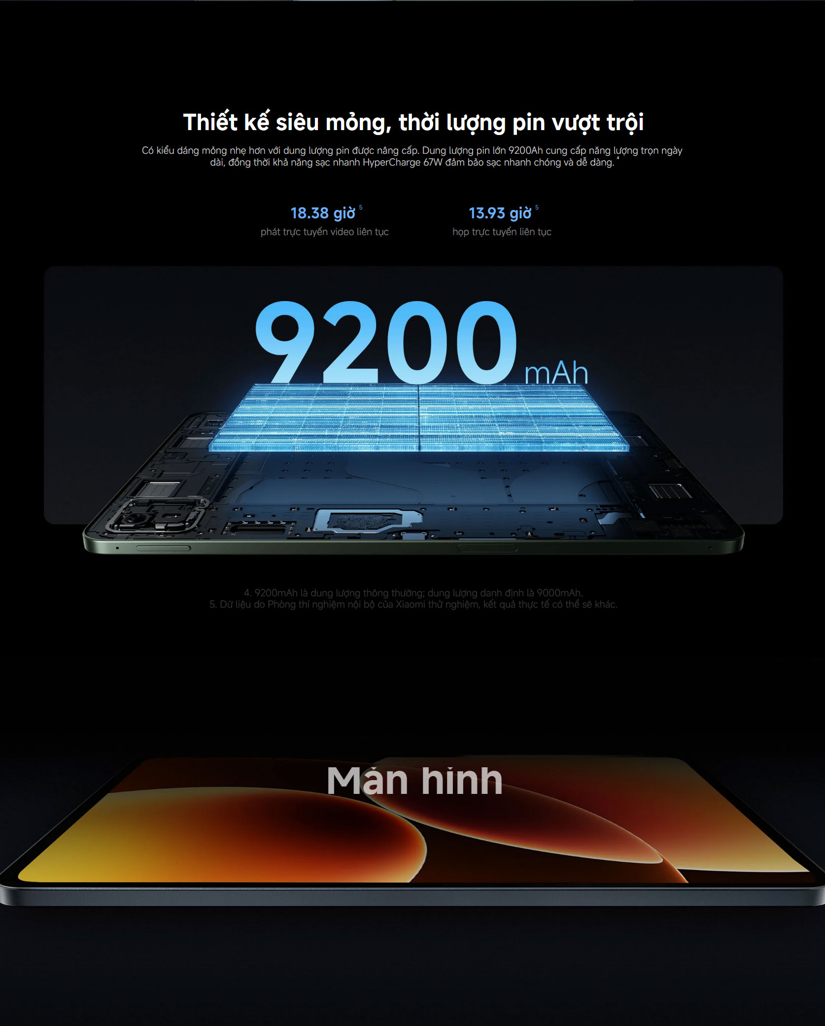 Máy Tính Bảng Xiaomi Pad 8 Pro 8+128 | 8+256 | 12+512 Chính Hãng | Bảo Hành 18 Tháng – ảnh mô tả chi tiết 3