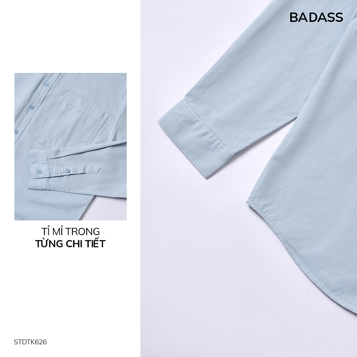 Áo sơ mi nam retro BADASS form relax, phong cách hàn quốc công sở chất ...
