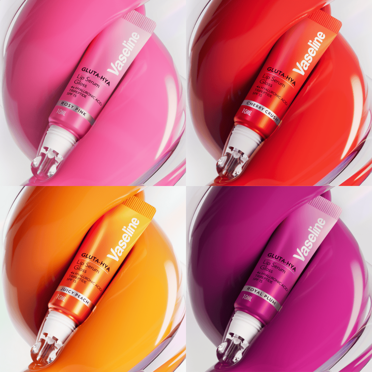 Son Vaseline Gluta Hya Lip Serum Gloss 10ml tu Ch n Shopee Vi t Nam