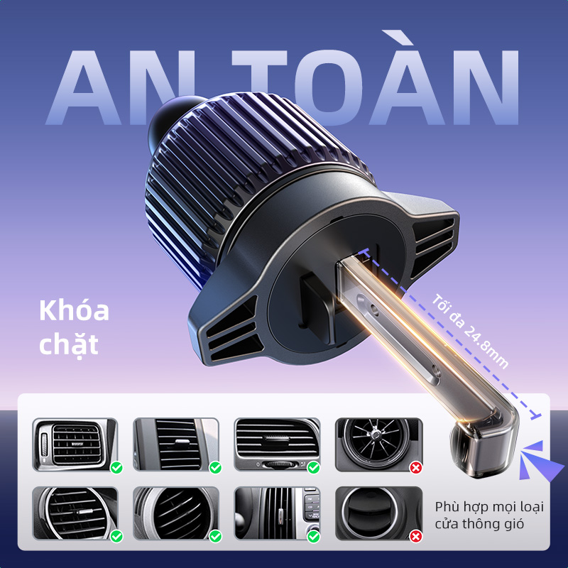 Giá đỡ điện thoại ô tô từ tính UGREEN Giá đỡ điện thoại ô tô thông hơi cho Magsafe iP 17/16/15 ProMax Xiaomi Samsung – ảnh mô tả chi tiết 9