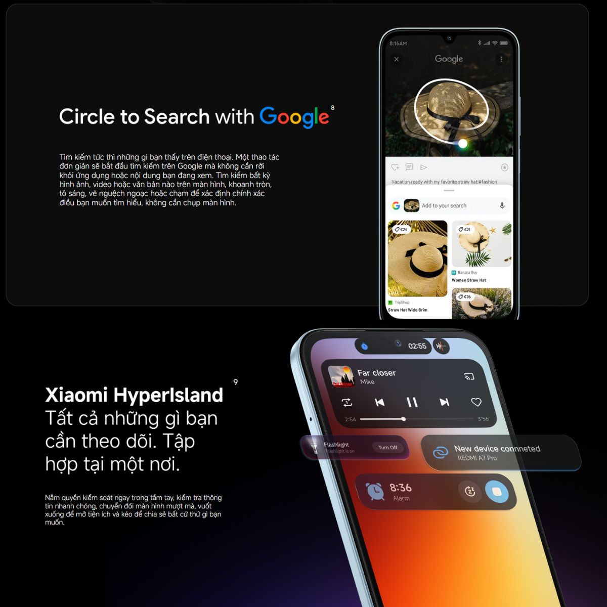 Điện thoại thông minh Xiaomi Redmi A7 Pro bản Quốc Tế - Bảo hành chính hãng 18 Tháng - (Nguyên Seal)