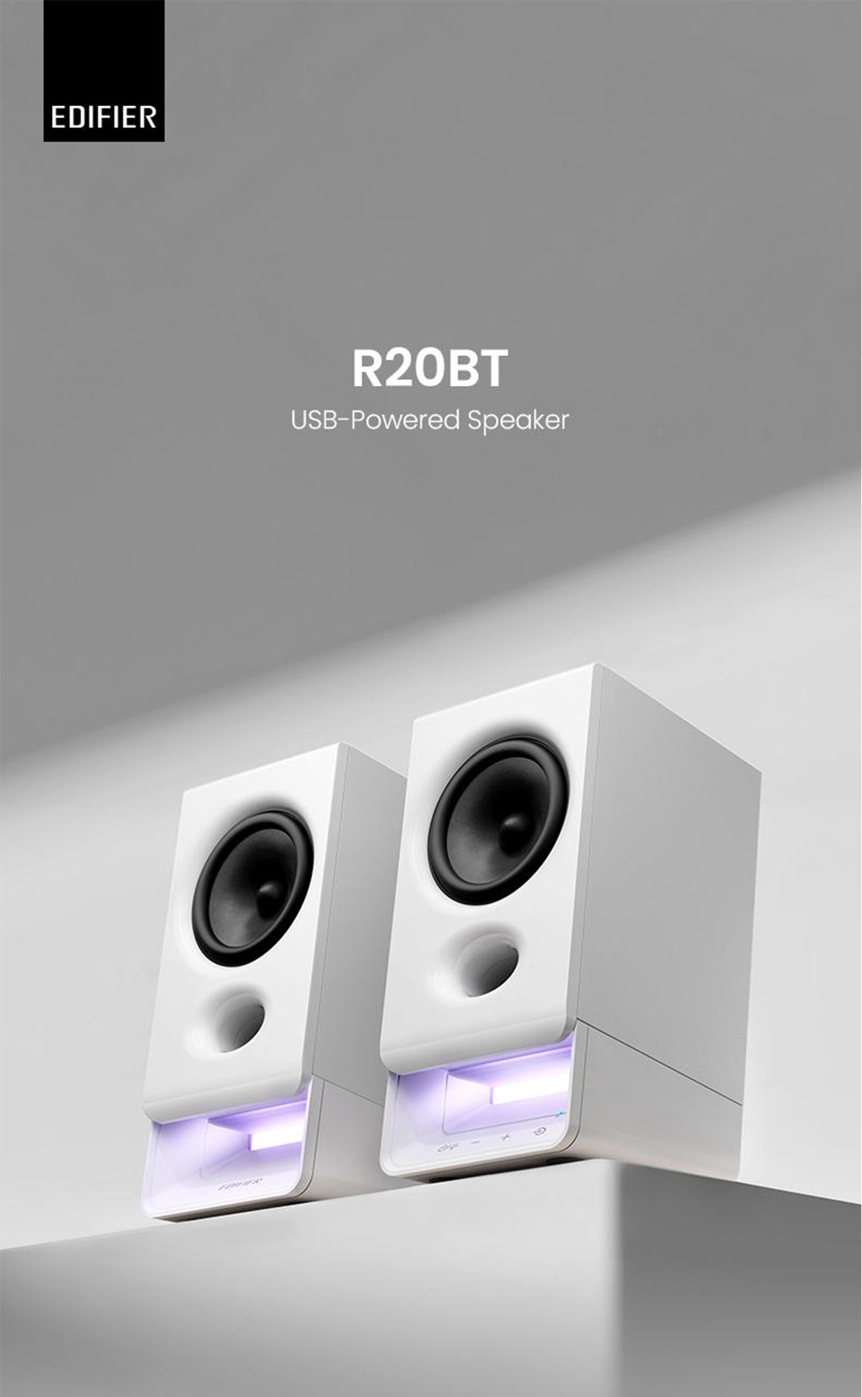 Loa Bluetooth Để Bàn EDIFIER R20BT | Blutooth V6.0 | Công Suất 5W RMS ...
