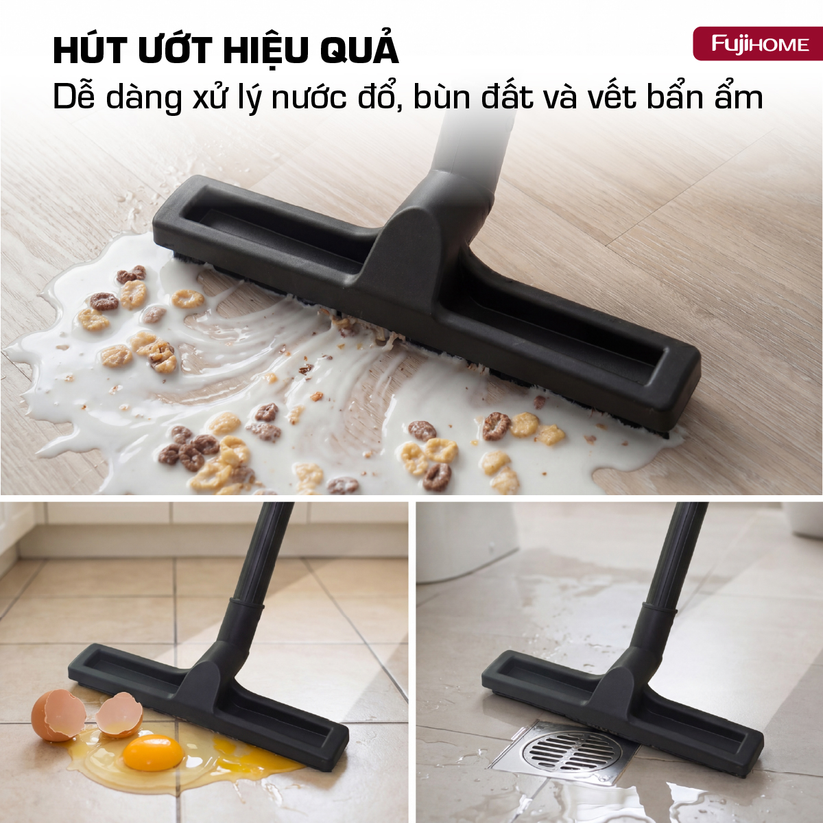 Kích thước và thông số kỹ thuật chi tiết của máy hút bụi VC18N