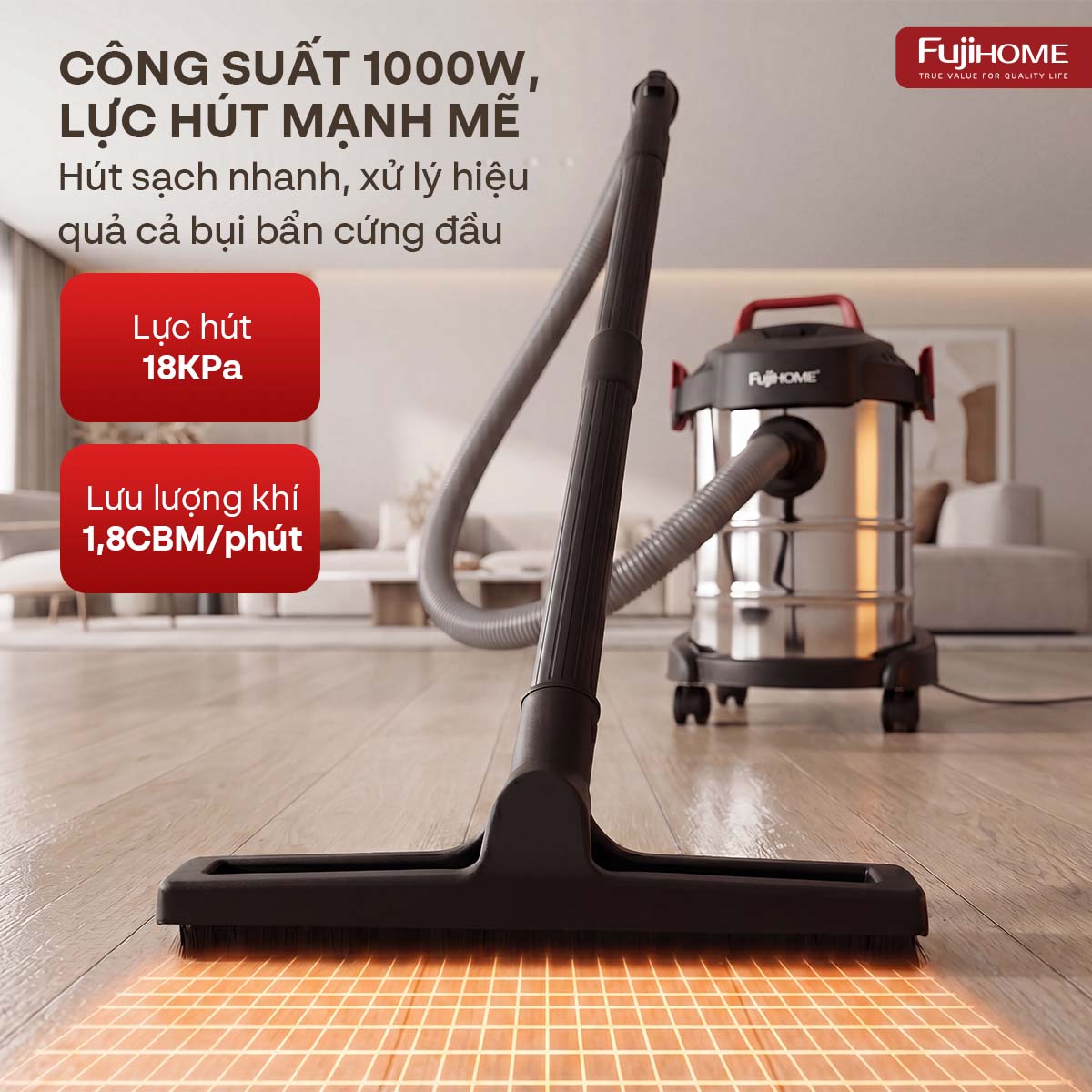 Thùng chứa kim loại dung tích 12L chống gỉ bền bỉ vượt trội