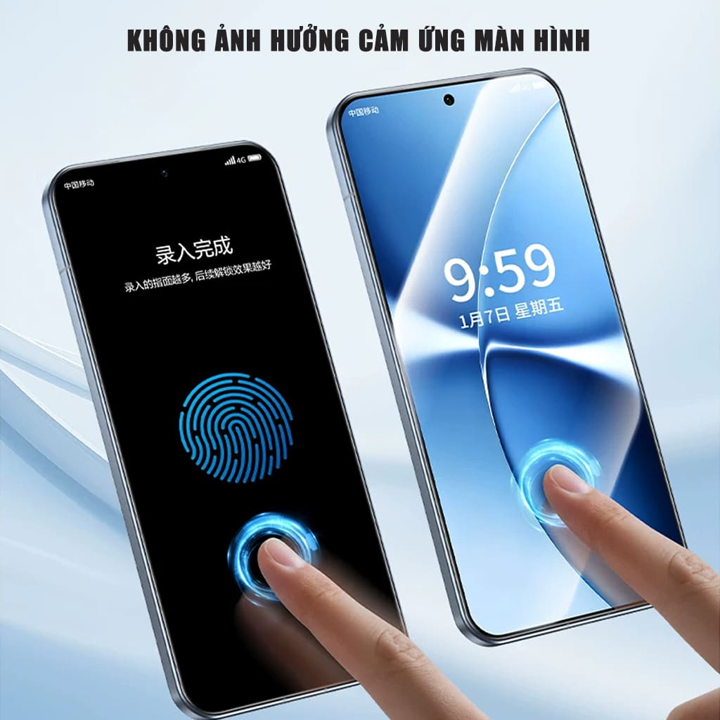 Kính cường lực dùng cho Xiaomi Poco X8 Pro trong suốt full màn hình Smart Devil có khung hỗ trợ dán – ảnh mô tả chi tiết 5