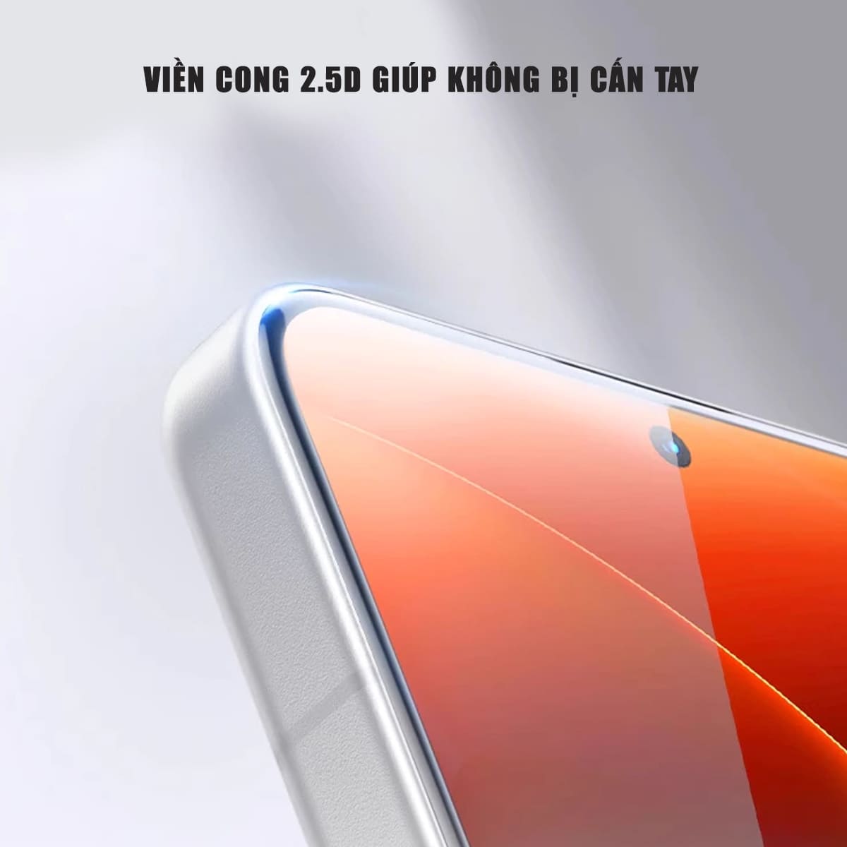 Kính cường lực dùng cho Xiaomi Poco X8 Pro trong suốt full màn hình Smart Devil có khung hỗ trợ dán – ảnh mô tả chi tiết 6