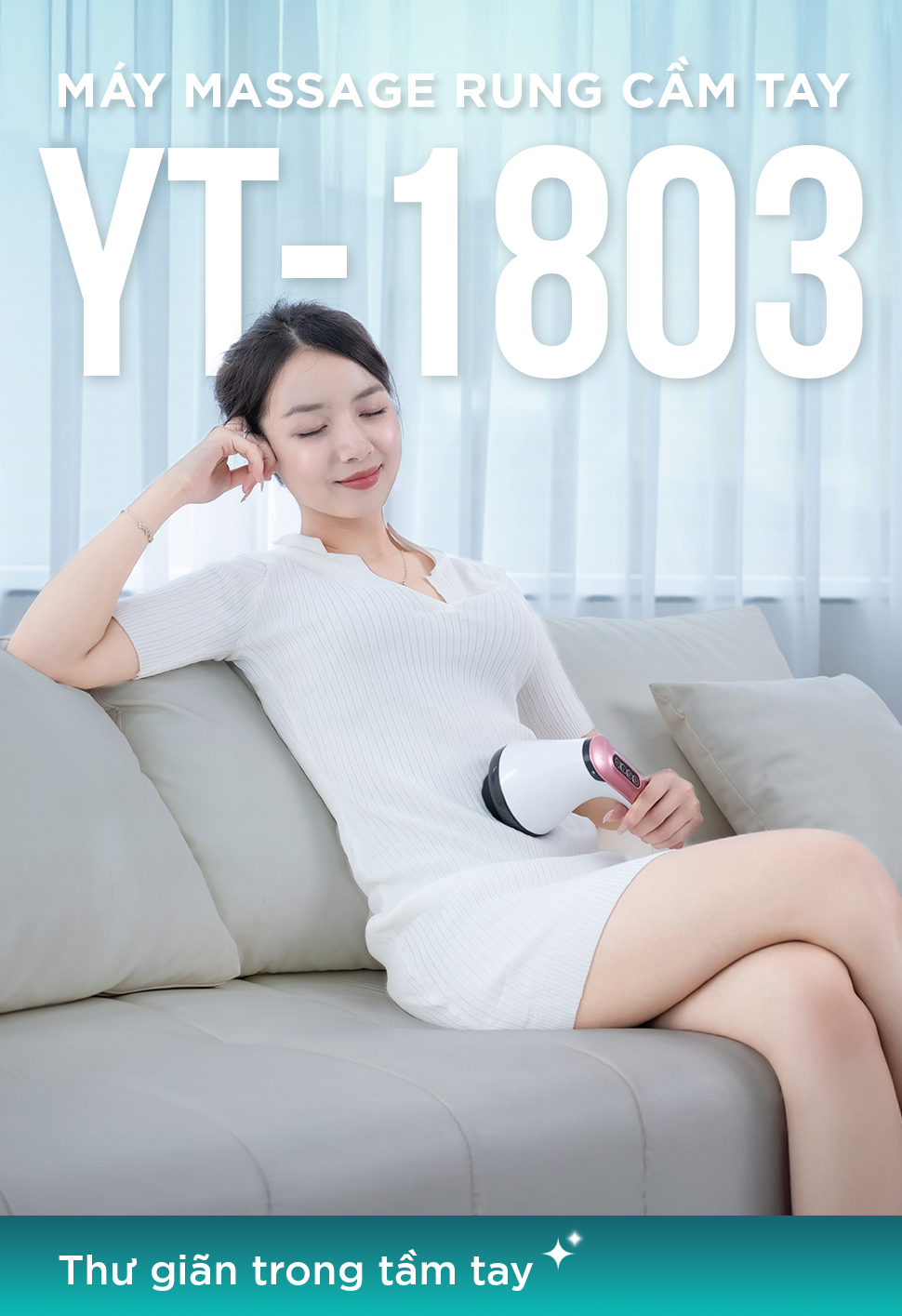 Máy Massage Cầm Tay KINGTECH YT-1803 