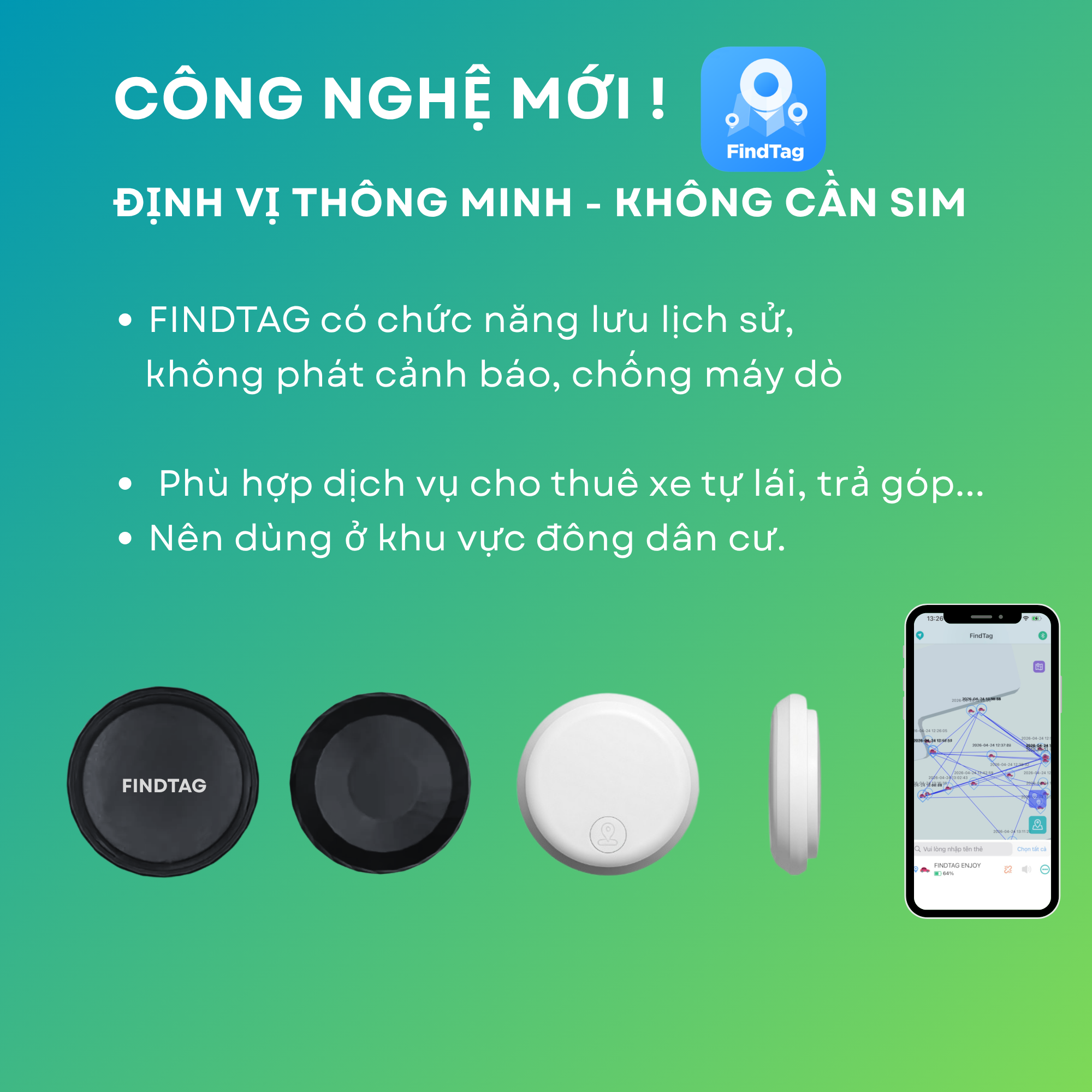 [NEW] Thiết Bị Định Vị Mini Bản Đặc Biệt Android lOS Lưu Hành Trình App ...