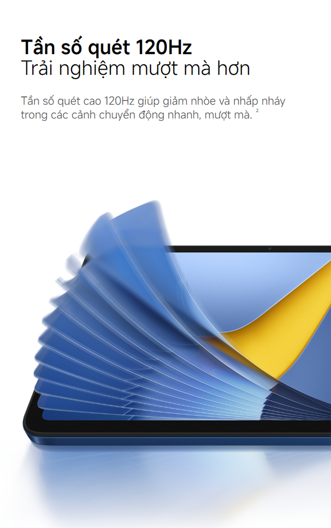 Xiaomi POCO Pad C1 (4GB+64GB| 6GB+128GB) | Màn hình 9.7" 2K 120Hz | Pin khủng 7600 mAh(typ) – ảnh mô tả chi tiết 5