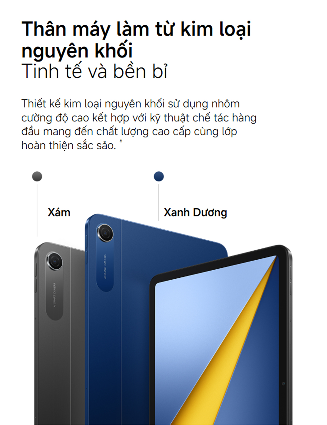 Xiaomi POCO Pad C1 (4GB+64GB| 6GB+128GB) | Màn hình 9.7" 2K 120Hz | Pin khủng 7600 mAh(typ) – ảnh mô tả chi tiết 8