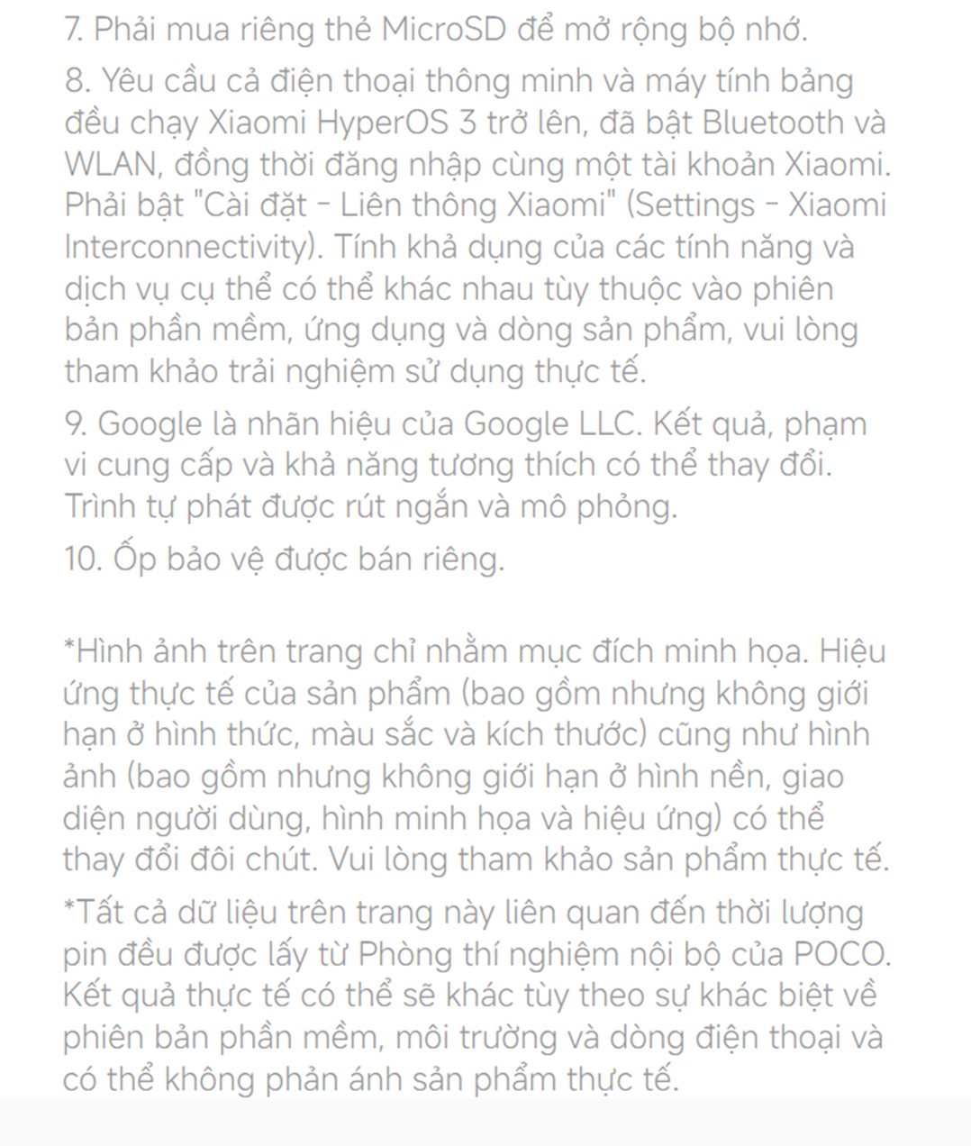 Xiaomi POCO Pad C1 (4GB+64GB| 6GB+128GB) | Màn hình 9.7" 2K 120Hz | Pin khủng 7600 mAh(typ) – ảnh mô tả chi tiết 12