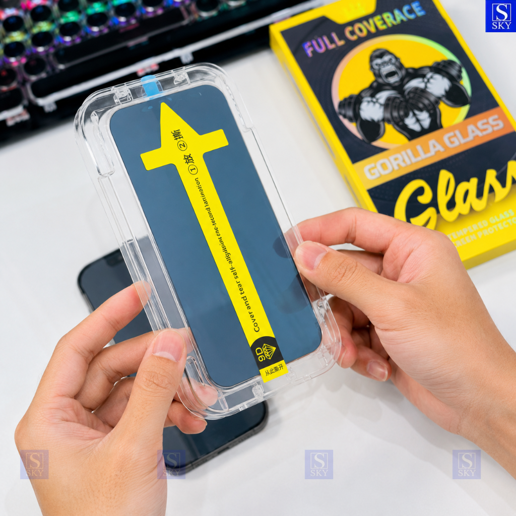 Cường lực chống nhìn trộm có khung tự dán cho iphone 11 pro max 12 pro max 13 promax x xr xs max 7 8 plus 14 15 16 17 – ảnh mô tả chi tiết 7