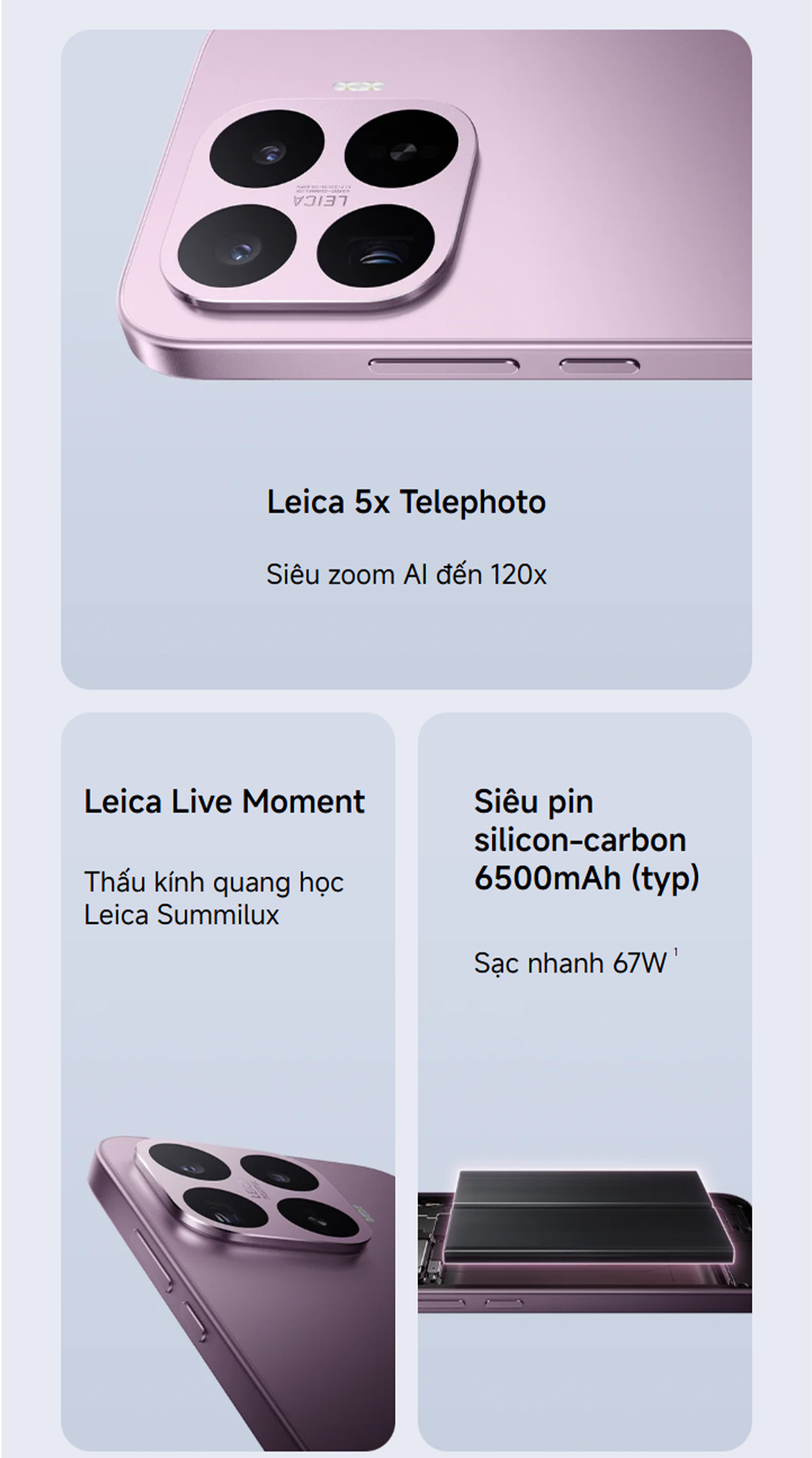 Điện thoại Xiaomi 17T | Leica 5x Telephoto | Pin silicon-carbon 6500mAh | Bảo hành chính hãng – ảnh mô tả chi tiết 1