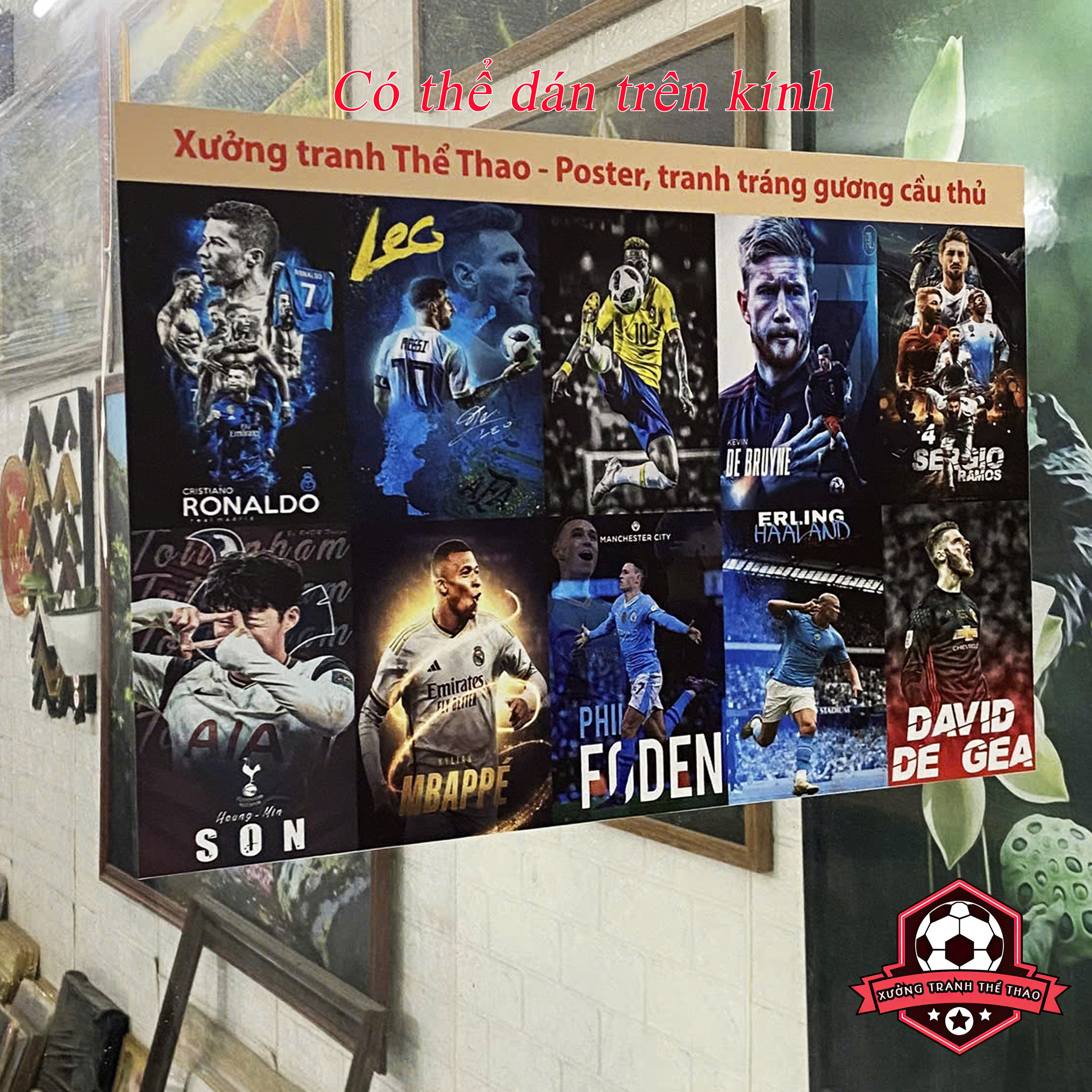 (POSTER Khổ Lớn) CLB Manchester United trang trí decal, poster bóng đá ...