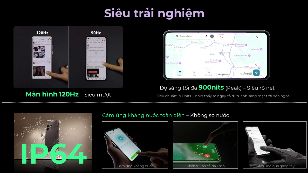 Điện thoại OPPO A6c 4GB/64GB siêu pin 7000mAh và sạc ngược có dây - Hàng chính hãng