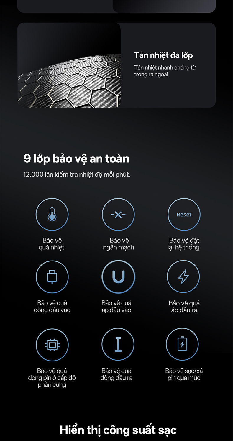 CUKTECH 120W 25000mAh Sạc Nhanh Công Suất Cao Pin Dự Phòng – Hỗ Trợ Xiaomi 120W Laptop 100W Samsung 45W iP18/17/16