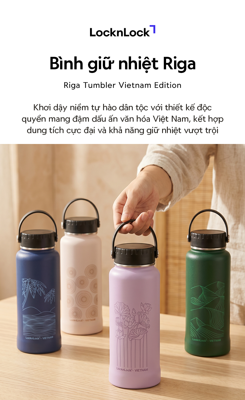 Bình giữ nhiệt Lock&Lock bằng thép không rỉ Riga Tumbler Vietnam ...