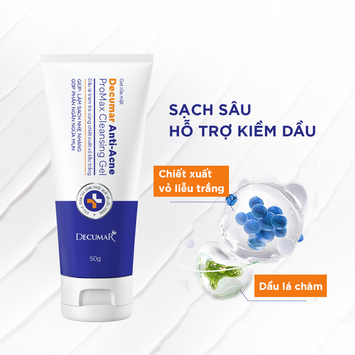 Kem Chấm Giảm Mụn Giảm Sưng Viêm, Mờ Thâm Sẹo Thế Hệ Mới Decumar ProMax ...