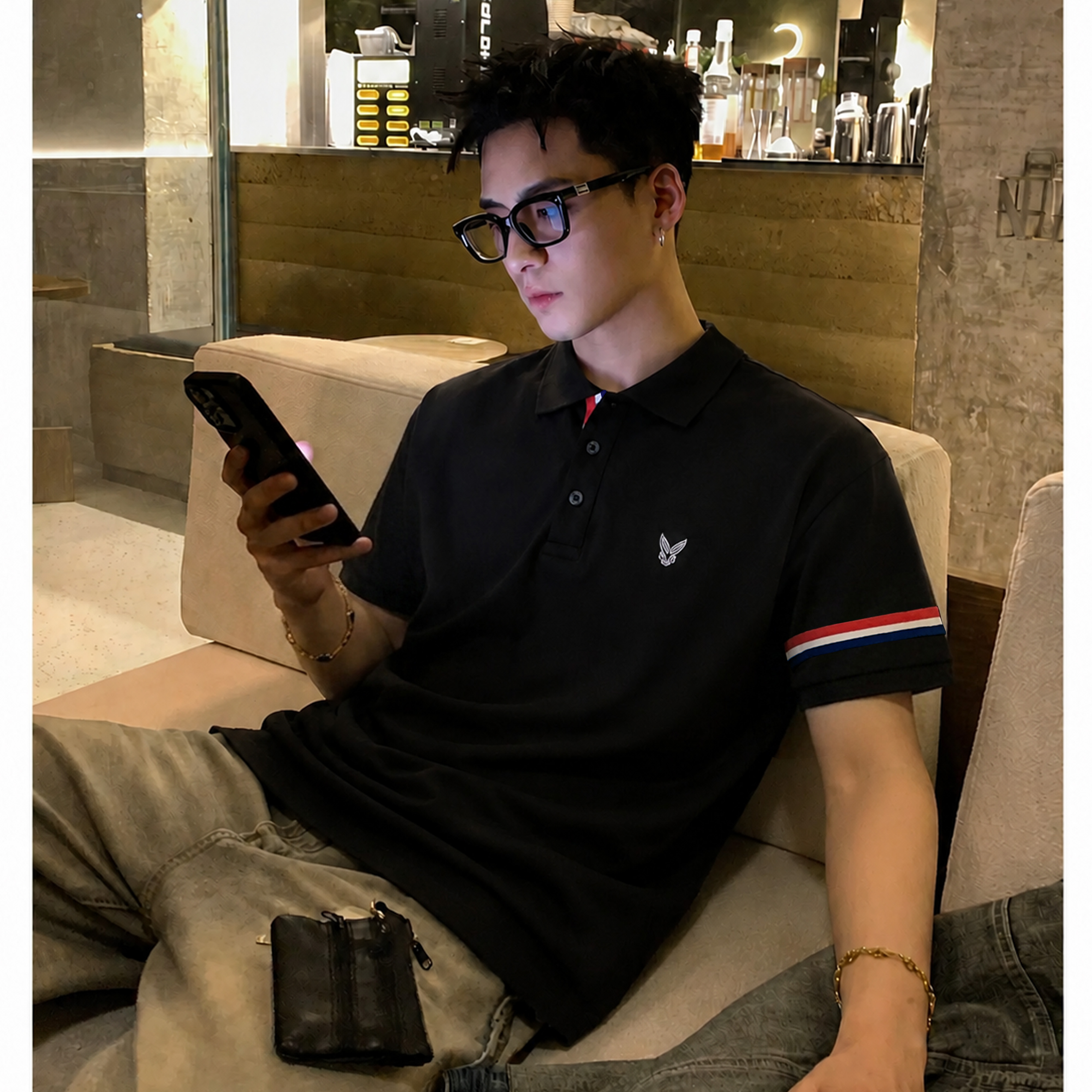 Áo Polo Nam Revvour Evo Chất Liệu Cotton Cá Sấu (100% Cotton) Co Giãn 4 Chiều/Form Regular - RVR