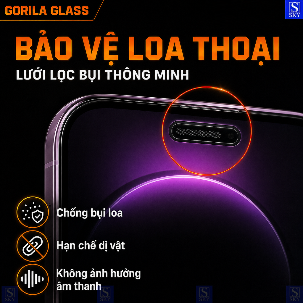 Kính Cường Lực Iphone GORILA Tự Dán Chống Nhìn Trộm FULL HỘP Cho ip 17 ProMax 16 ProMax 18 15 14 13 12 11 Pro Max Xs Xr – ảnh mô tả chi tiết 9