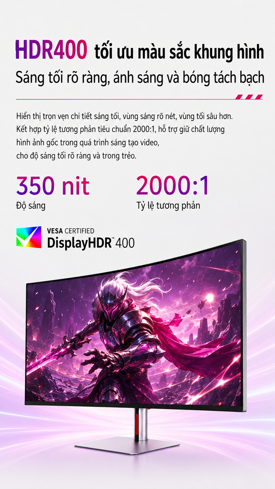Màn hình HONGXIA U340U (34inch/4K/Black-IPS/120Hz/5ms/Type-C 65W ...