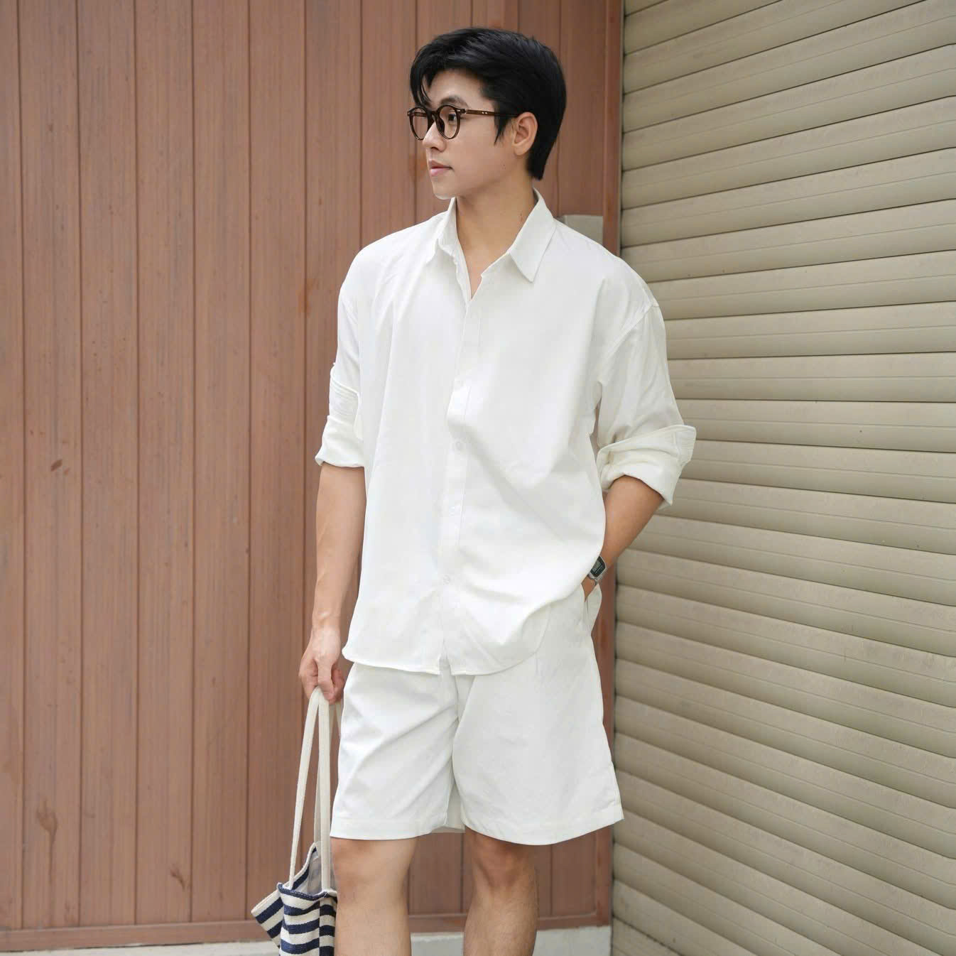 Áo Sơ Mi Nam Dài Tay Form Rộng Vải Đũi Linen Mát Mẻ, Thiết Kế Basic Hàn Quốc Dễ Phối Đồ Thời Trang 2025 COLOSSUS A28