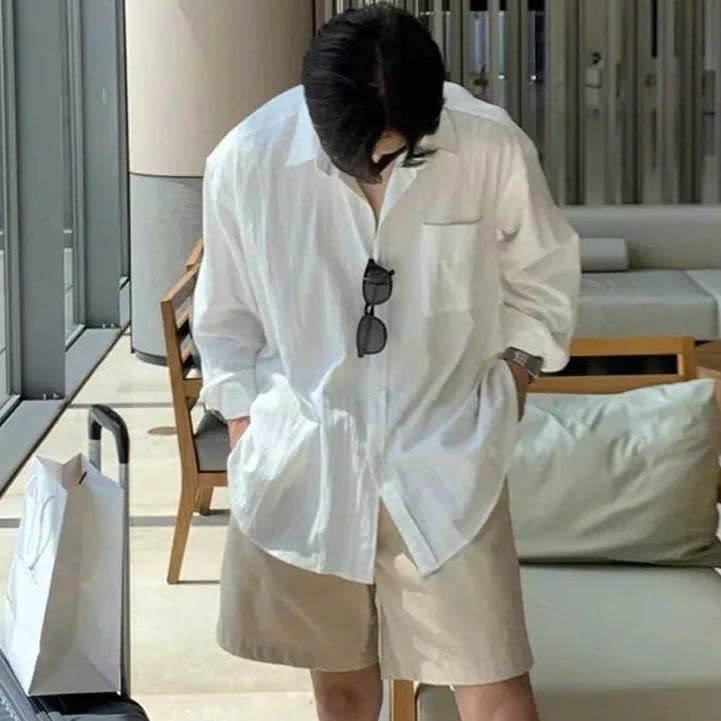 Áo Sơ Mi Nam Dài Tay Form Rộng Vải Đũi Linen Mát Mẻ, Thiết Kế Basic Hàn Quốc Dễ Phối Đồ Thời Trang 2025 COLOSSUS A28