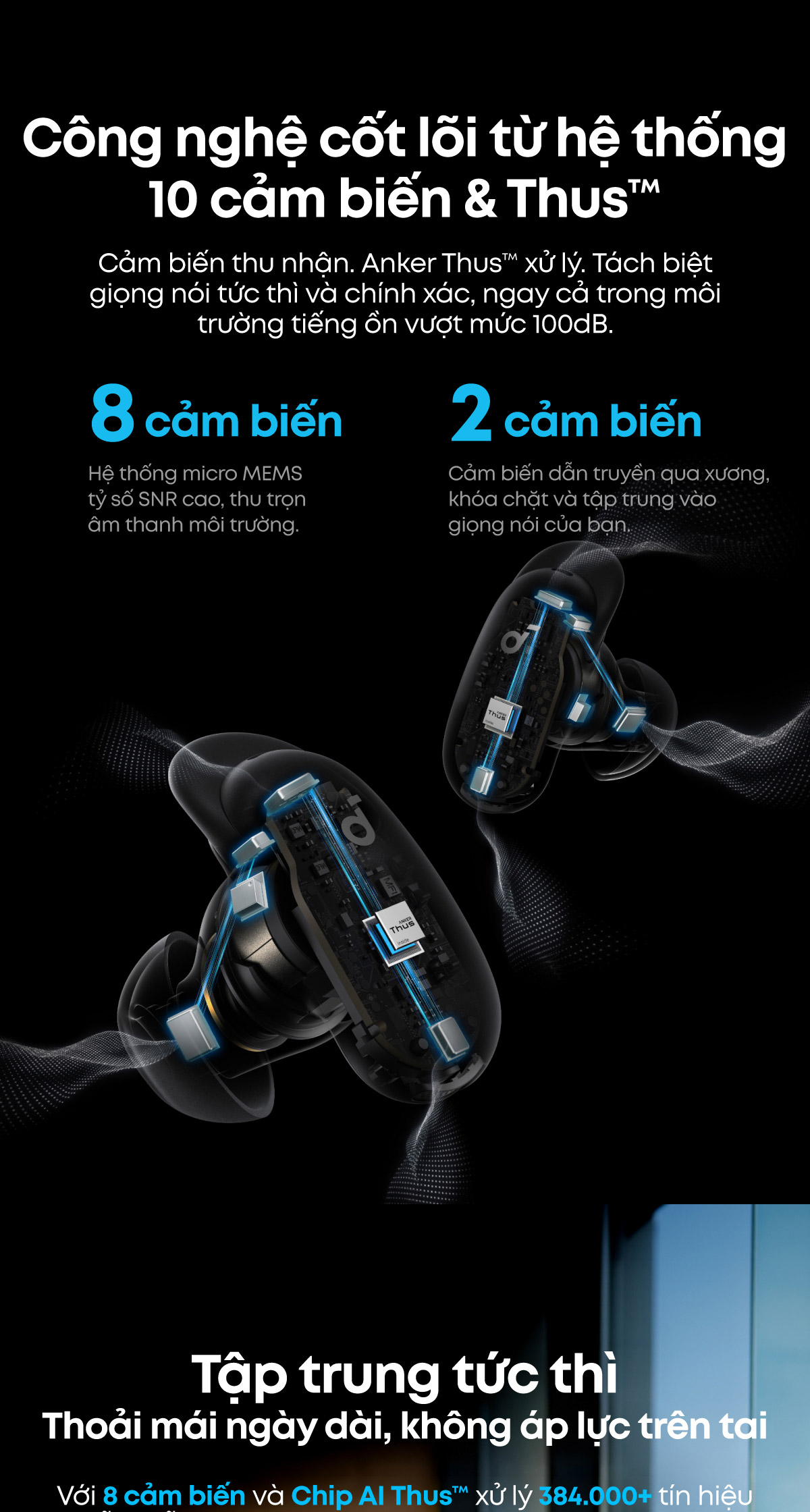 Khả năng sạc siêu nhanh 5 phút đem lại 4 giờ nghe nhạc