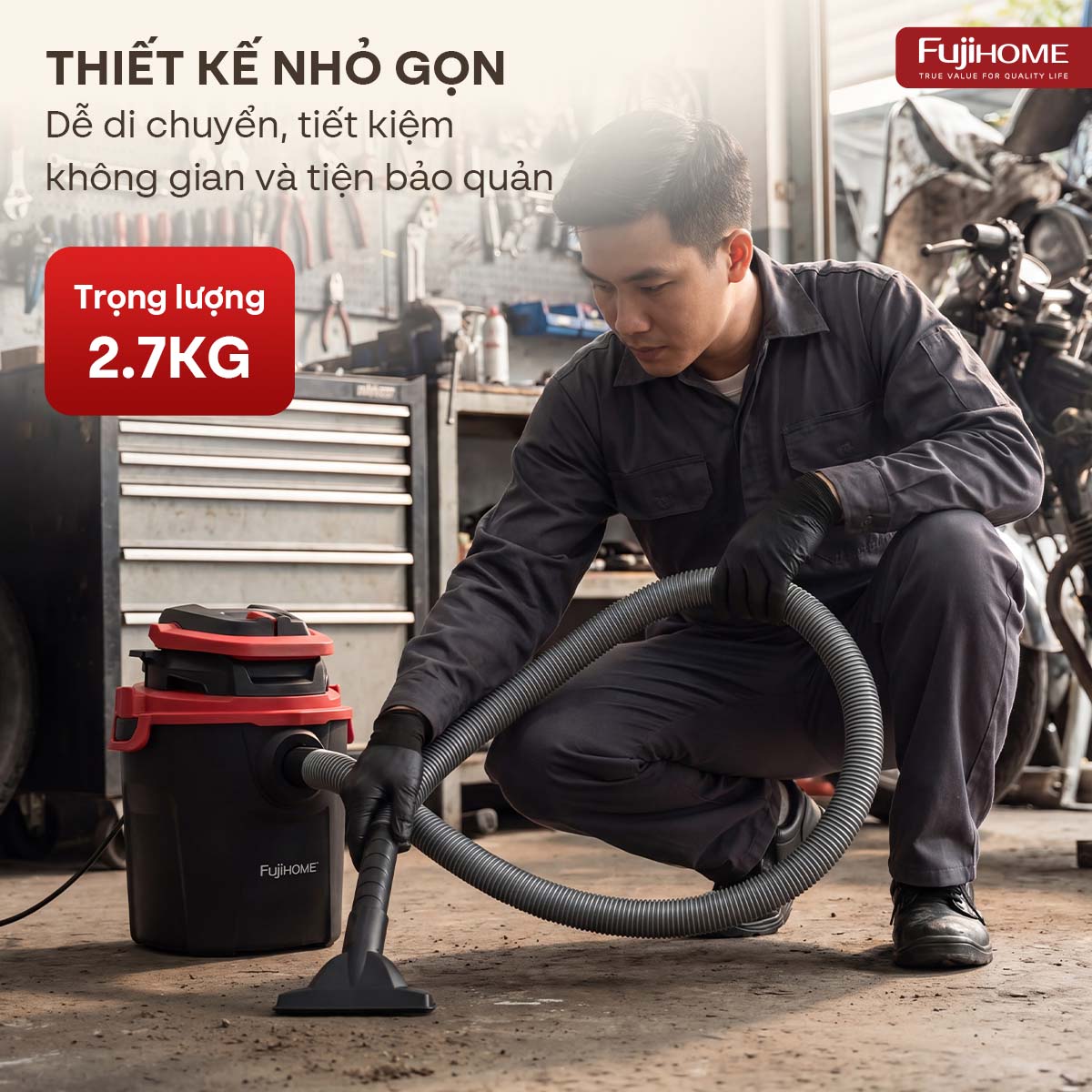 Hệ thống màng lọc kép túi vải kết hợp xốp bọt biển bảo vệ động cơ