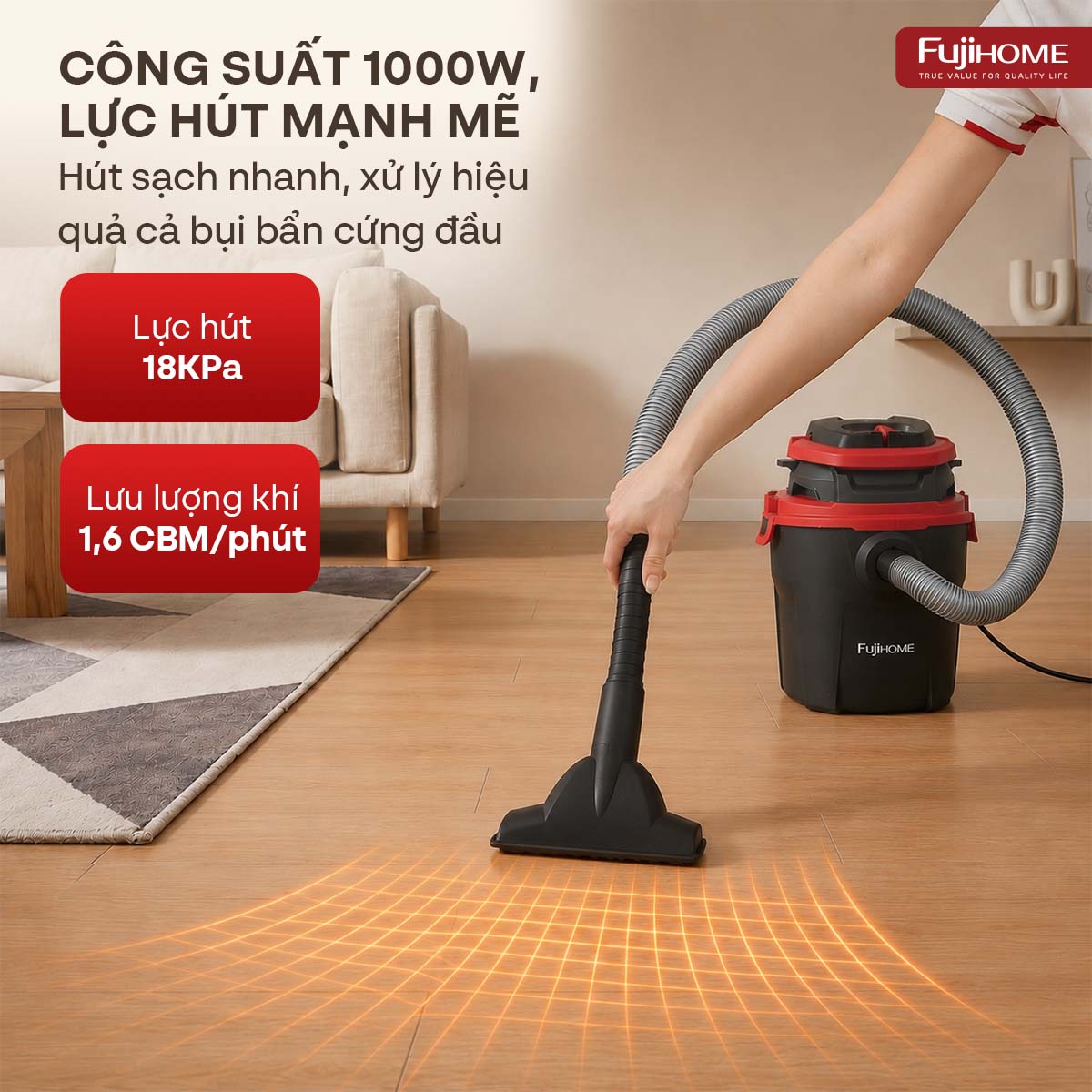 Ứng dụng dọn dẹp đa dạng cho nhà xưởng văn phòng và gia đình