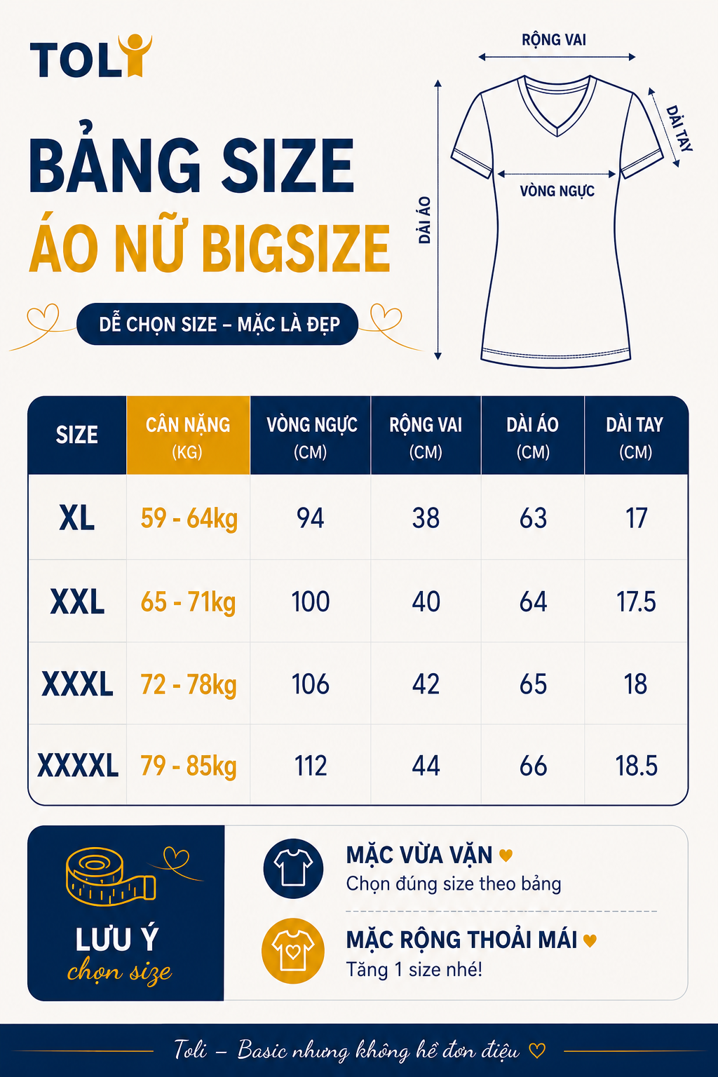 Áo thun sọc Bigsize TOLI
