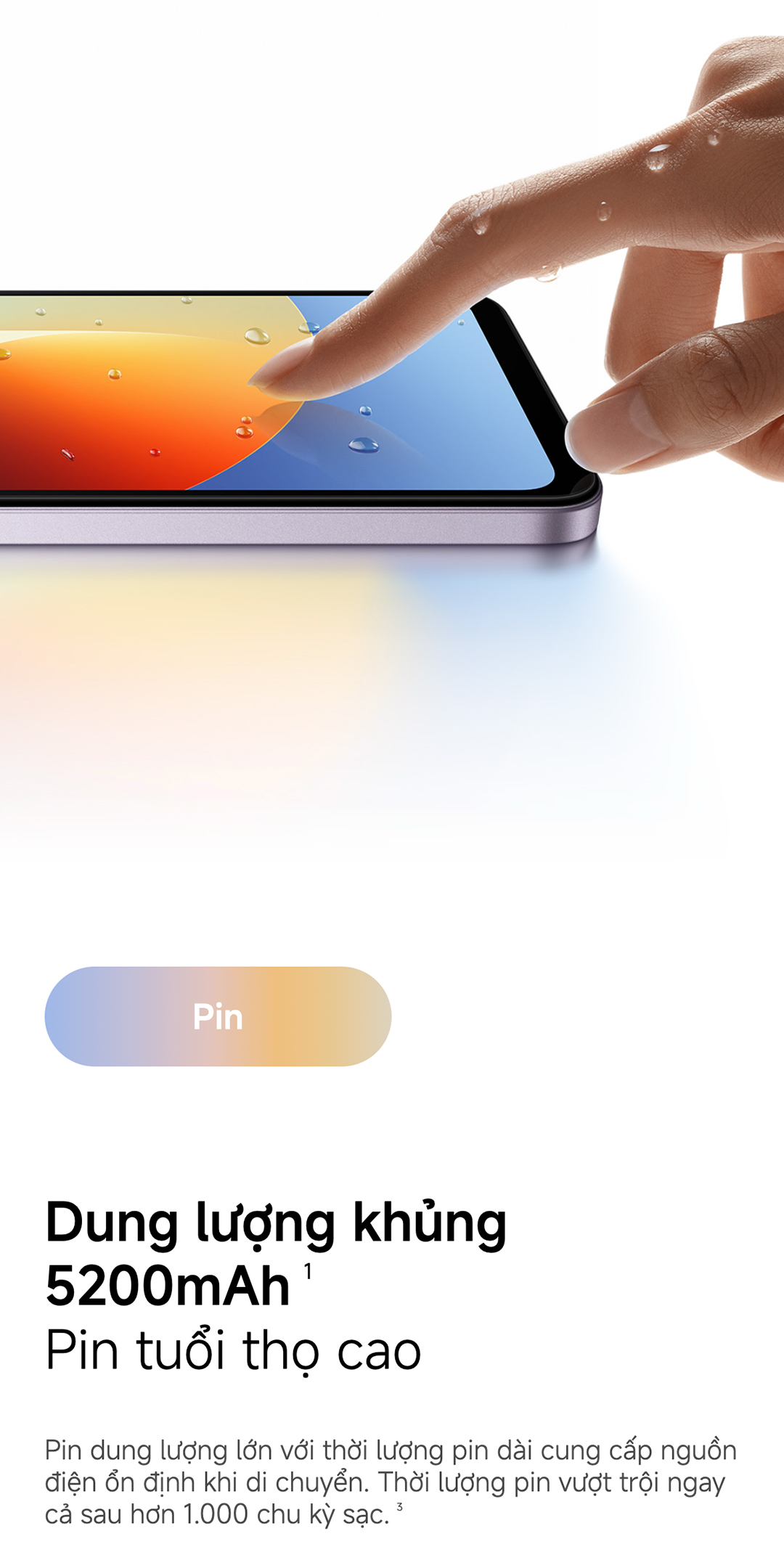 Điện thoại thông minh Xiaomi REDMI A7 | Pin khủng 5200mAh| Màn hình 6.88" | Camera AI 13MP – ảnh mô tả chi tiết 5
