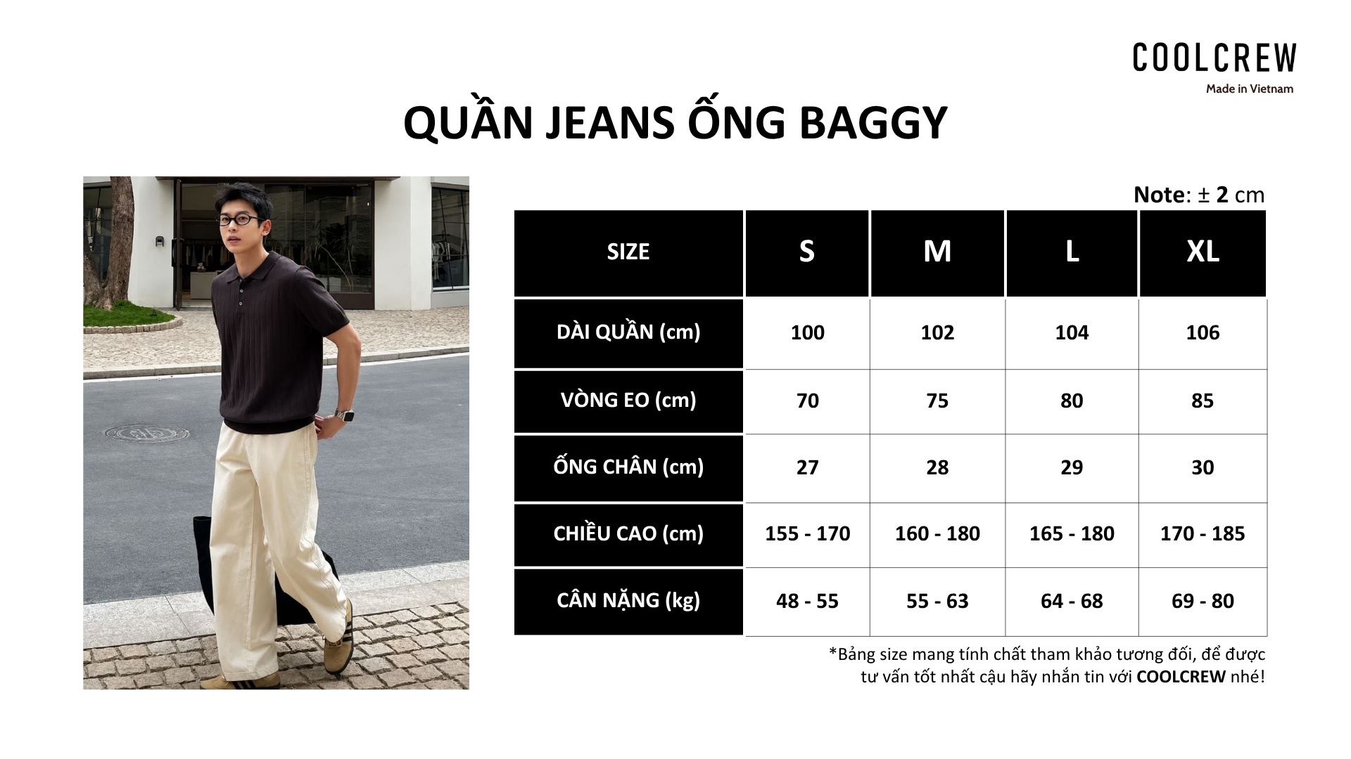 Quần Jeans Ống Baggy 𝐂𝐎𝐎𝐋𝐂𝐑𝐄𝐖 Unisex Nam Nữ Phong Cách Thời Trang Hàn Quốc QED127