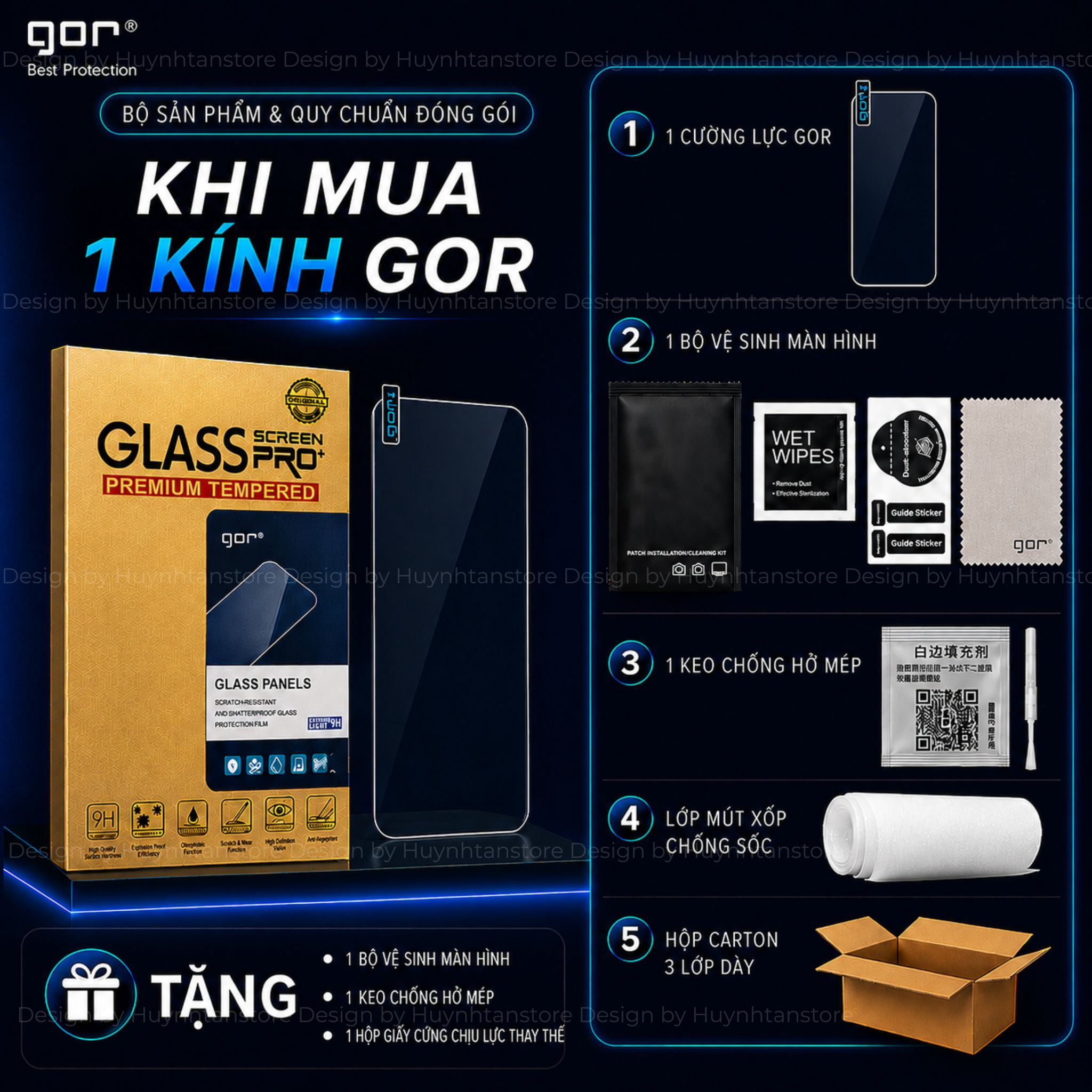 Dán kính cường lực GOR cho xiaomi mi 18 promax 17 ultra pro max 17T 15T 14T pro 15 14 trong suốt không full màn hình – ảnh mô tả chi tiết 9