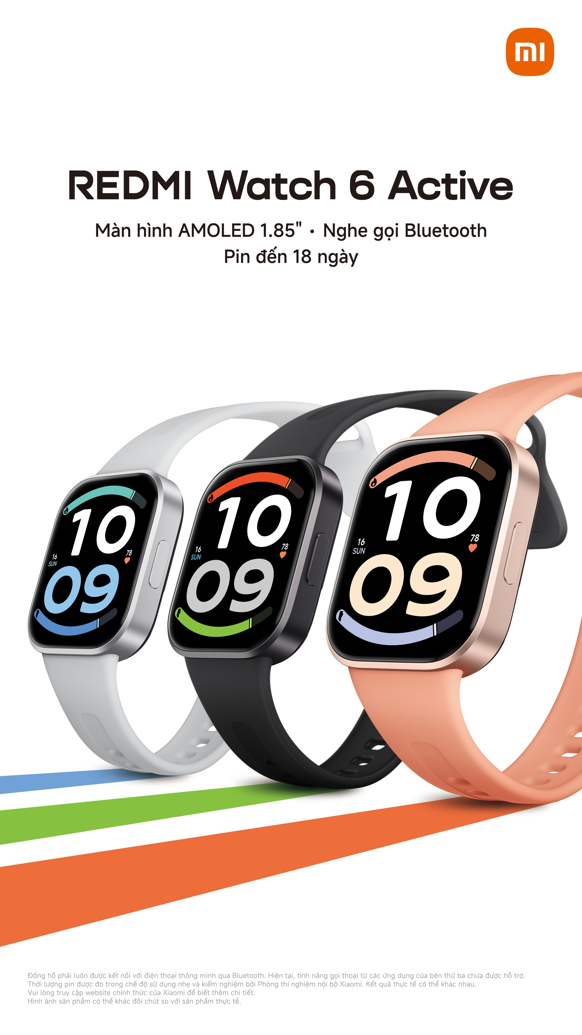 Đồng Hồ Thông Minh Xiaomi Redmi Watch 6 ACTIVE/ 5 ACTIVE / Watch 5 LITE | Nghe Gọi Bluetooth | Chống Nước | Bảo Hành 12T – ảnh mô tả chi tiết 1
