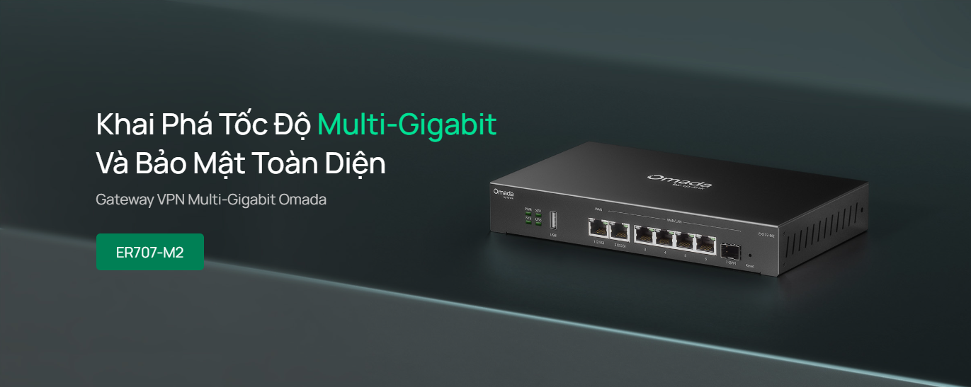 Router Doanh Nghiệp TP-Link Omada ER707-M2 Cân Bằng Tải Gateway VPN ...