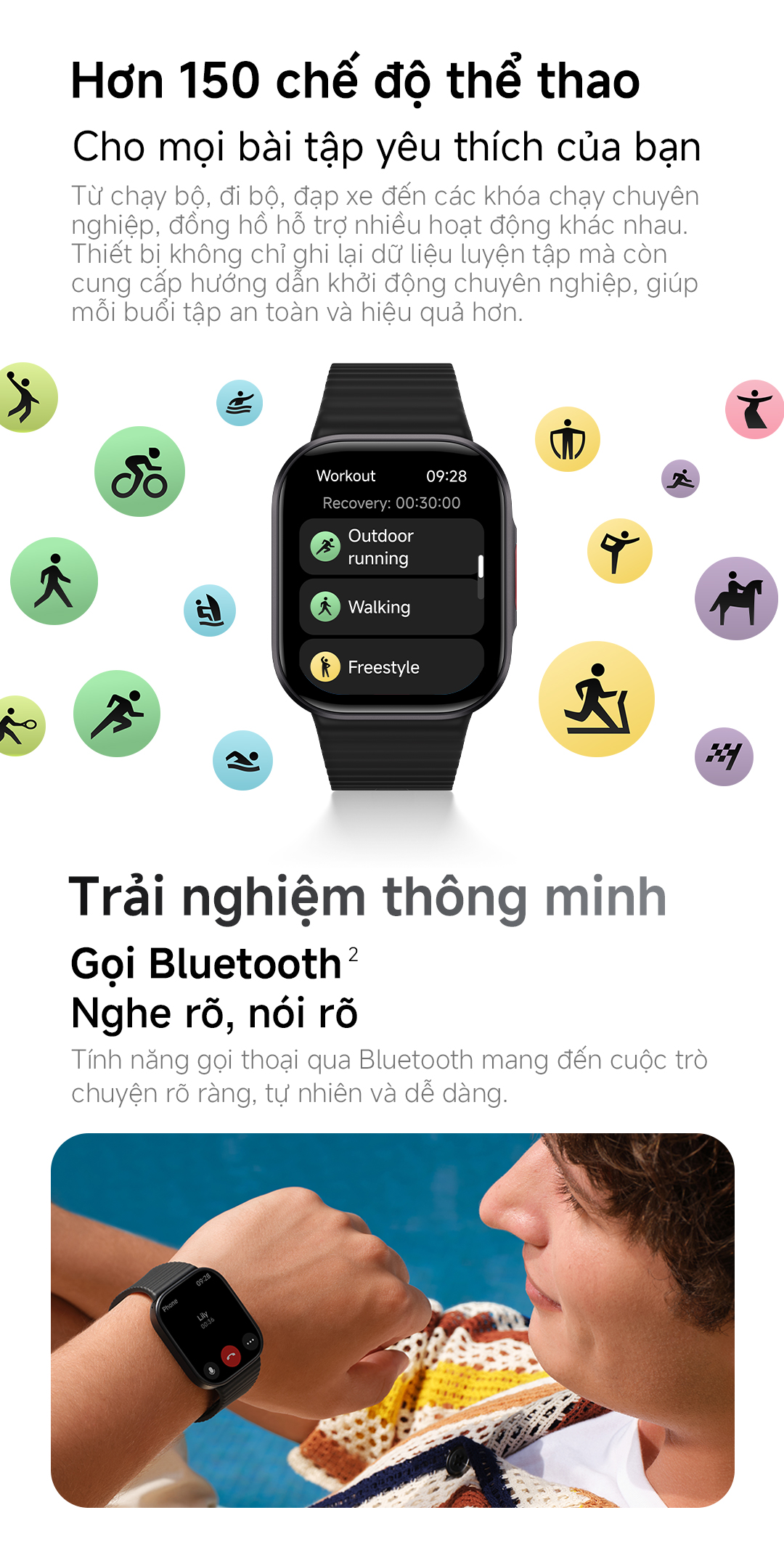 Đồng Hồ Thông Minh Xiaomi Redmi Watch 6 Lite I Thời lượng pin lên đến 18 ngày I Màn hình AMOLED 1,96" – ảnh mô tả chi tiết 7