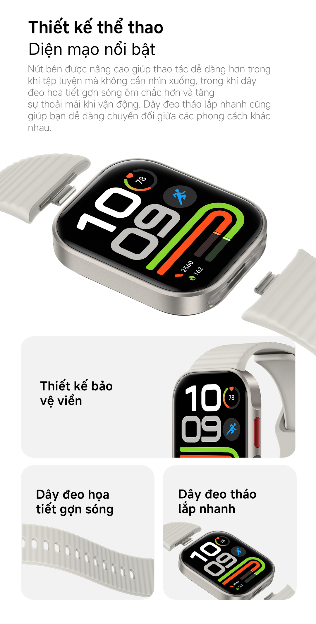 Đồng Hồ Thông Minh Xiaomi Redmi Watch 6 Lite I Thời lượng pin lên đến 18 ngày I Màn hình AMOLED 1,96" – ảnh mô tả chi tiết 10
