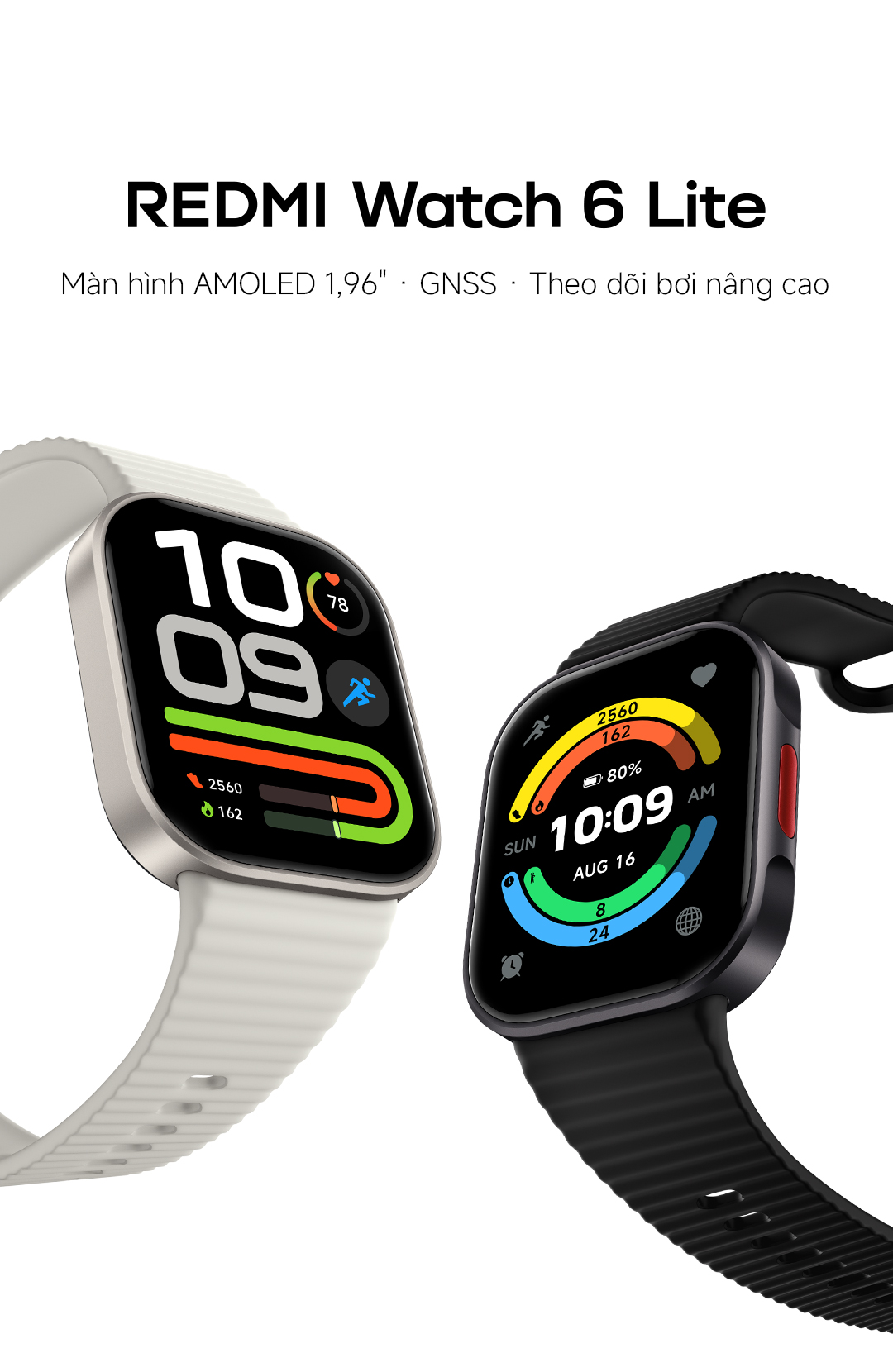 Đồng Hồ Thông Minh Xiaomi Redmi Watch 6 Lite I Thời lượng pin lên đến 18 ngày I Màn hình AMOLED 1,96" – ảnh mô tả chi tiết 1