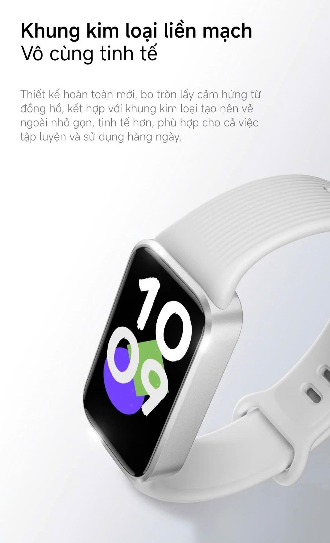 [Mở bán] Đồng hồ thông minh Xiaomi Band 11 Active | Màn hình 1.47 inch| Hỗ trợ 50 chế độ thể thao| Pin 300mAh | 5ATM – ảnh mô tả chi tiết 5