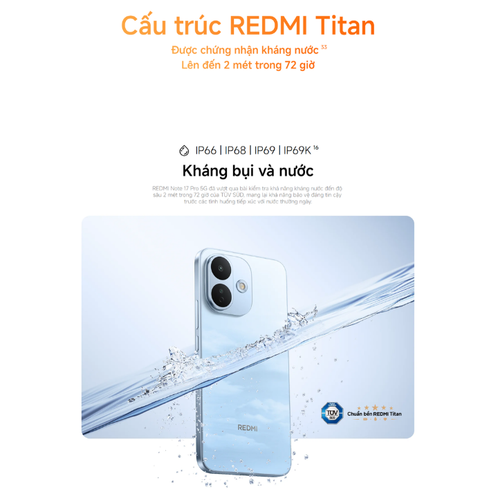 Điện Thoại Xiaomi Redmi Note 17 Pro 5G Chính Hãng | Bảo Hành 24 Tháng – ảnh mô tả chi tiết 5