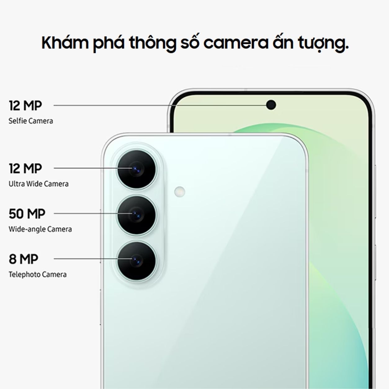Điện Thoại Samsung Galaxy S26 FE 8GB 128GB Camera 50MP OIS Pin 4900mAh Chính Hãng – ảnh mô tả chi tiết 1