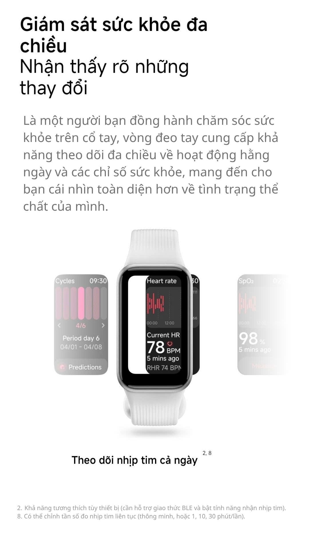 [Mở bán] Đồng hồ thông minh Xiaomi Band 11 Active | Màn hình 1.47 inch| Hỗ trợ 50 chế độ thể thao| Pin 300mAh | 5ATM – ảnh mô tả chi tiết 9